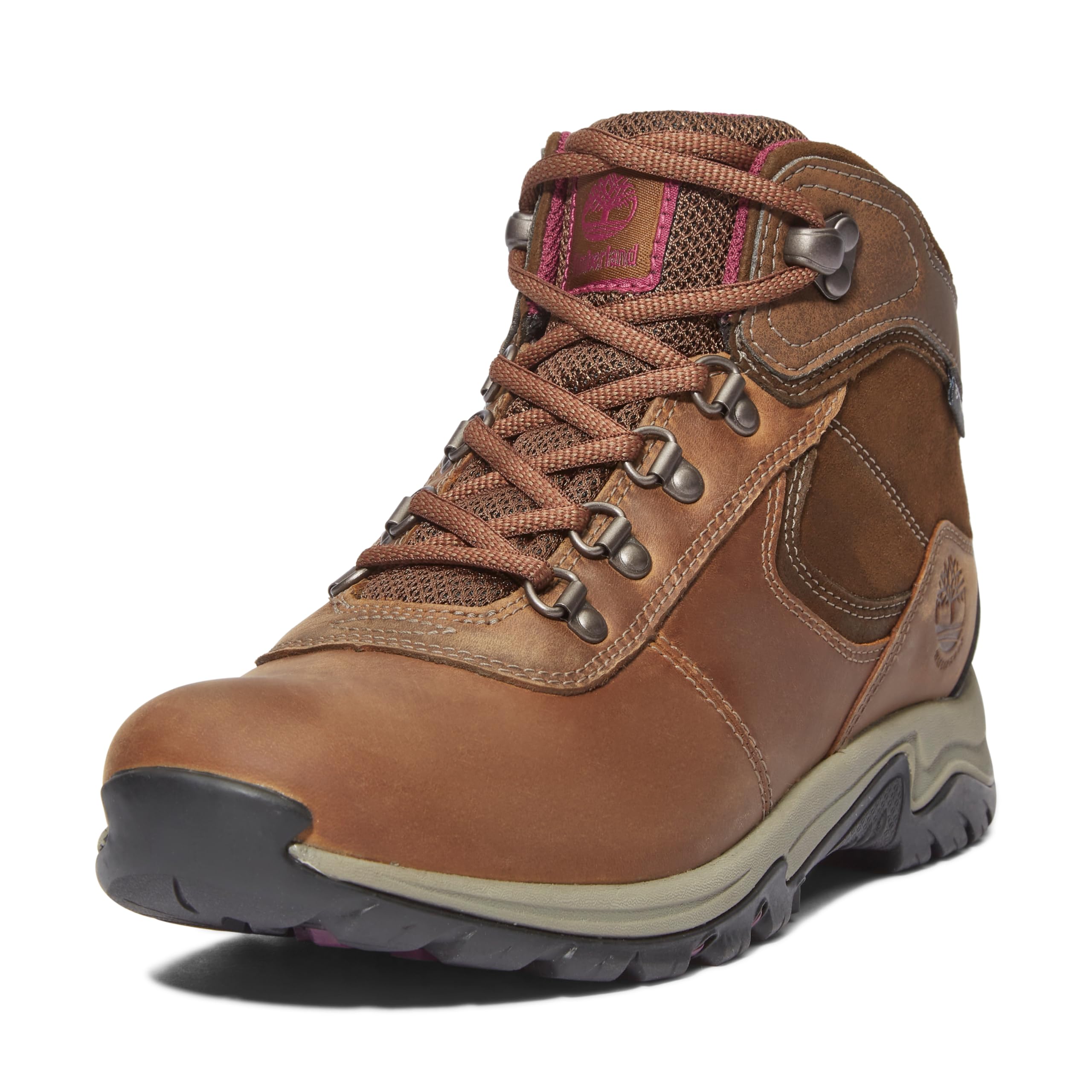 Timberland Women's Mt. Maddsen Mid Leather Waterproof Hiking Boots - Comfortable & Durable for Outdoor Adventures, Hiking & Trekking