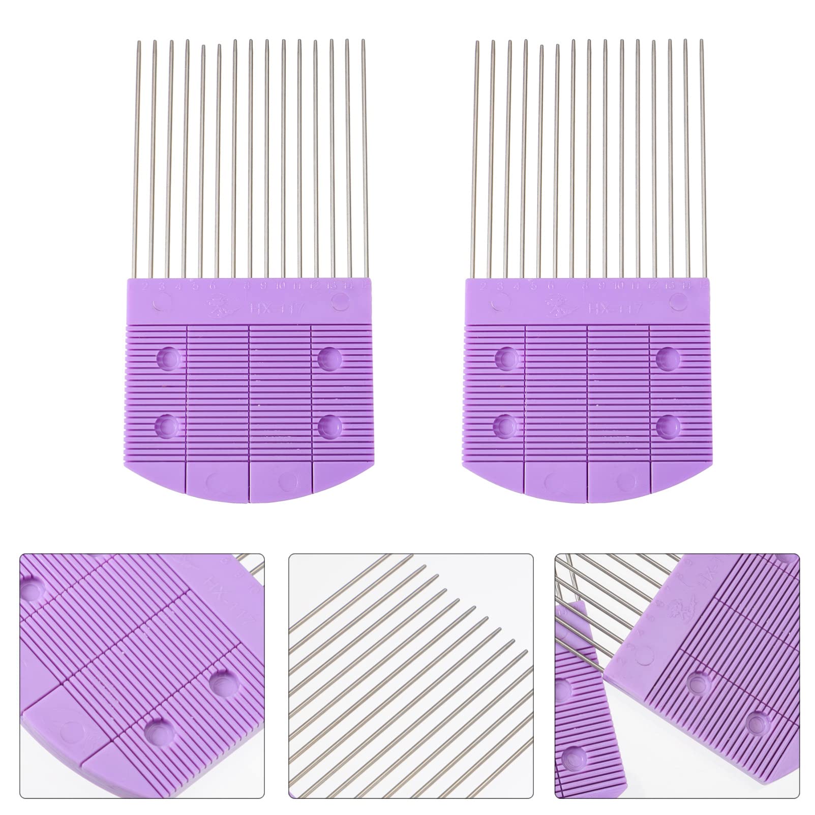 Premium Stainless Steel Quilling Combs & Paper Quilling Pen Set - 2PCS DIY Paper Craft Tools for Scrapbooking, Card Making, and Decorative Art Projects | Perfect for Beginners and Professionals