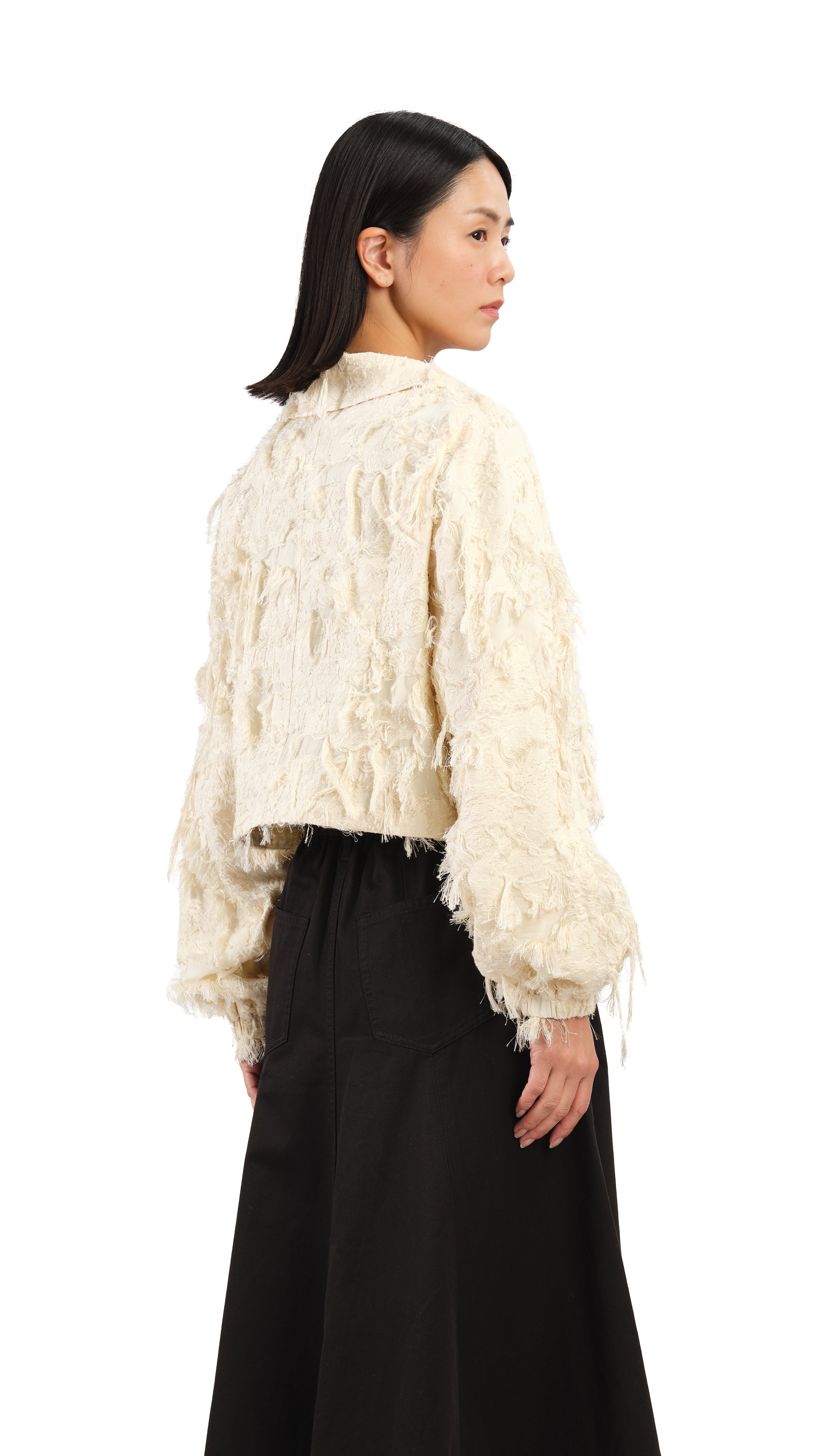 Stylish Jacquard Jacket for Women - Trendy Embroidered Outerwear for Fall & Winter Fashion | Perfect for Office, Dating & Special Occasions