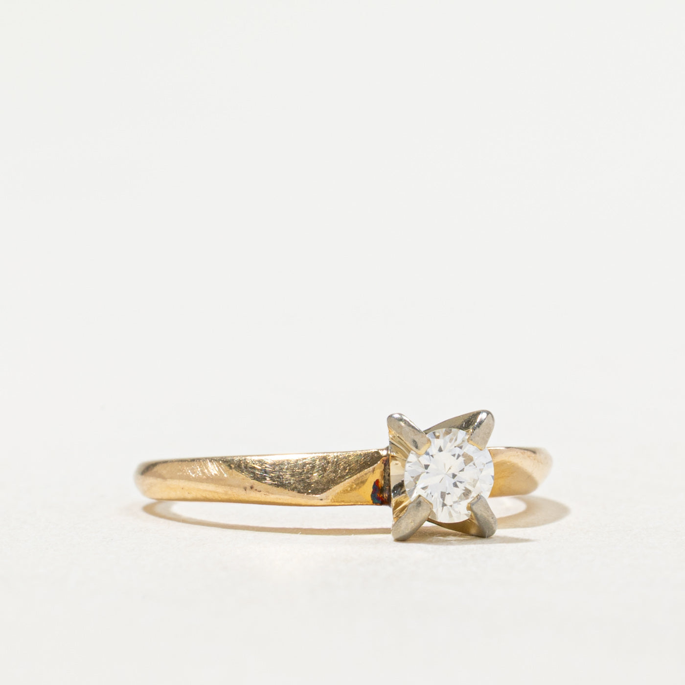 0.26ct Solitaire Diamond Ring for Women - Size 6 | Elegant Engagement & Wedding Band | Perfect for Proposals, Anniversaries & Special Occasions