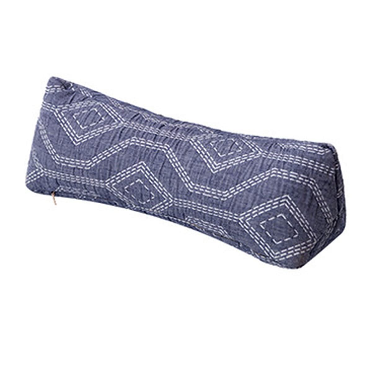Organic Buckwheat Neck & Cervical Pillow with Cooling Buckwheat Hulls Filling - Round Support Pillow for Office, Travel & Home Use - Perfect for Neck Pain Relief, Lunch Break & Waist Support (Color: A)
