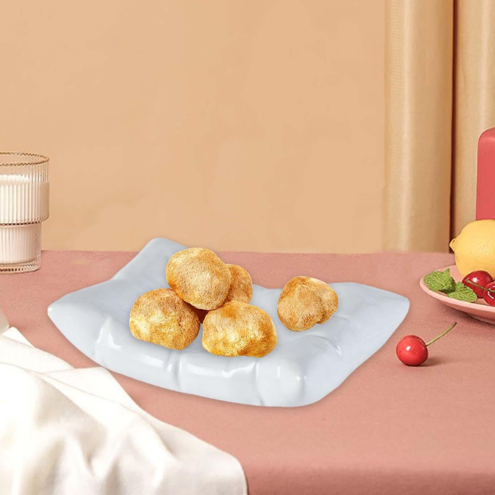 CALANDIS® 7-Inch Elegant Fruit Plate - Versatile Serving Tray for Home, Coffee Shop, Restaurant | Perfect for Desserts, Appetizers, Cheese & Charcuterie Boards - Durable Dinner Plate for Everyday Use & Entertaining