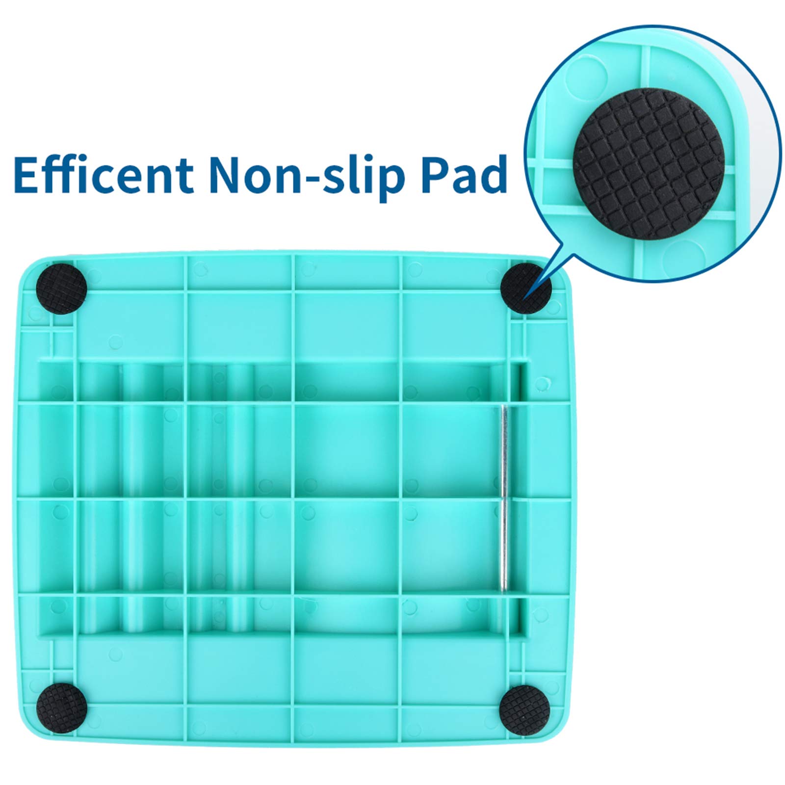 Adjustable Slant Board for Calf Stretching & Plantar Fasciitis Relief - Incline Stretch Board & Foot Stool for Strength Training & Leg Exercises - Perfect for Home Gym, Physical Therapy & Yoga Workouts