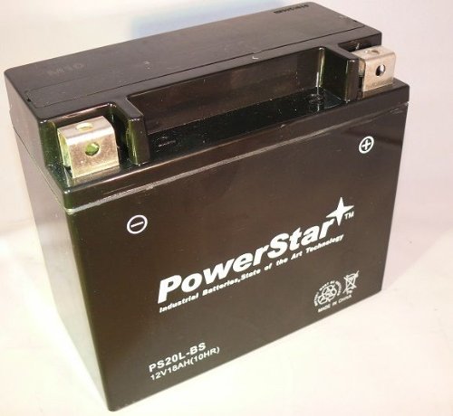 PowerStar PS-680-121 20L BS Motorcycle Battery for Harley-Davidson 1450cc FXD Series (1999-2006) - High Performance Replacement Battery for Smooth Rides & Long-Lasting Power | Perfect for Touring, Cruising & Daily Commuting
