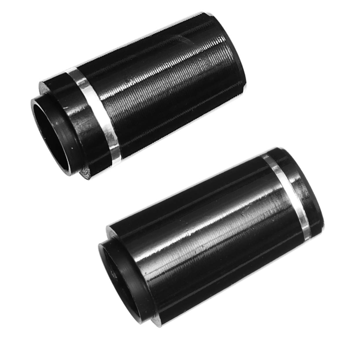 BESPORTBLE Golf Ferrule Black 0.355 Inch Tip Shaft Replacement - Golf Club Ferrule with Ring for Golf Sleeve Cover (2 Pack) - Perfect for Golf Club Repair, Maintenance & Outdoor Sports Accessories