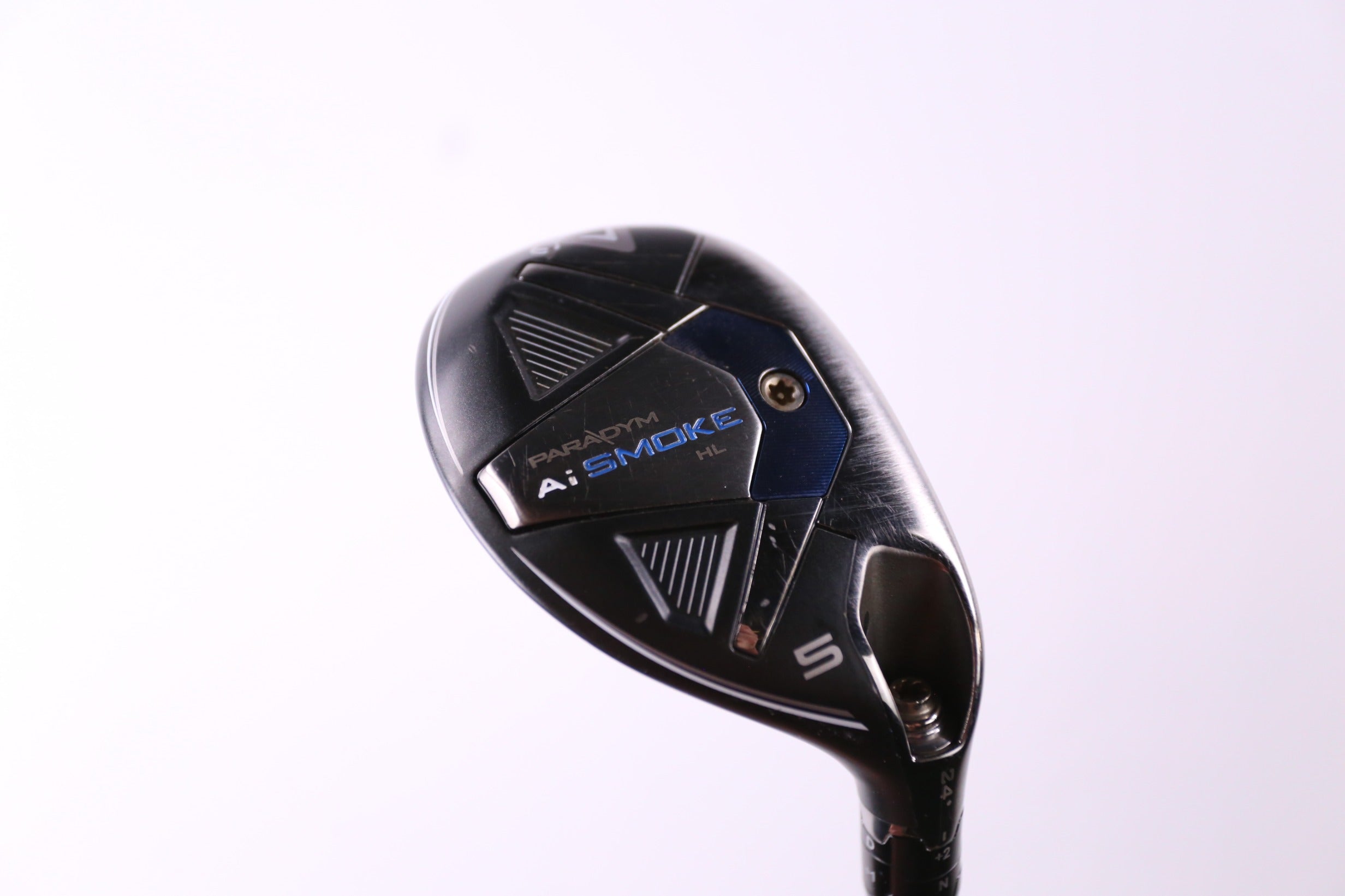 Used Callaway Paradym Ai Smoke HL 5H Hybrid Golf Club - Right Handed 24° Senior Flex - Perfect for High Launch & Forgiveness on the Fairway