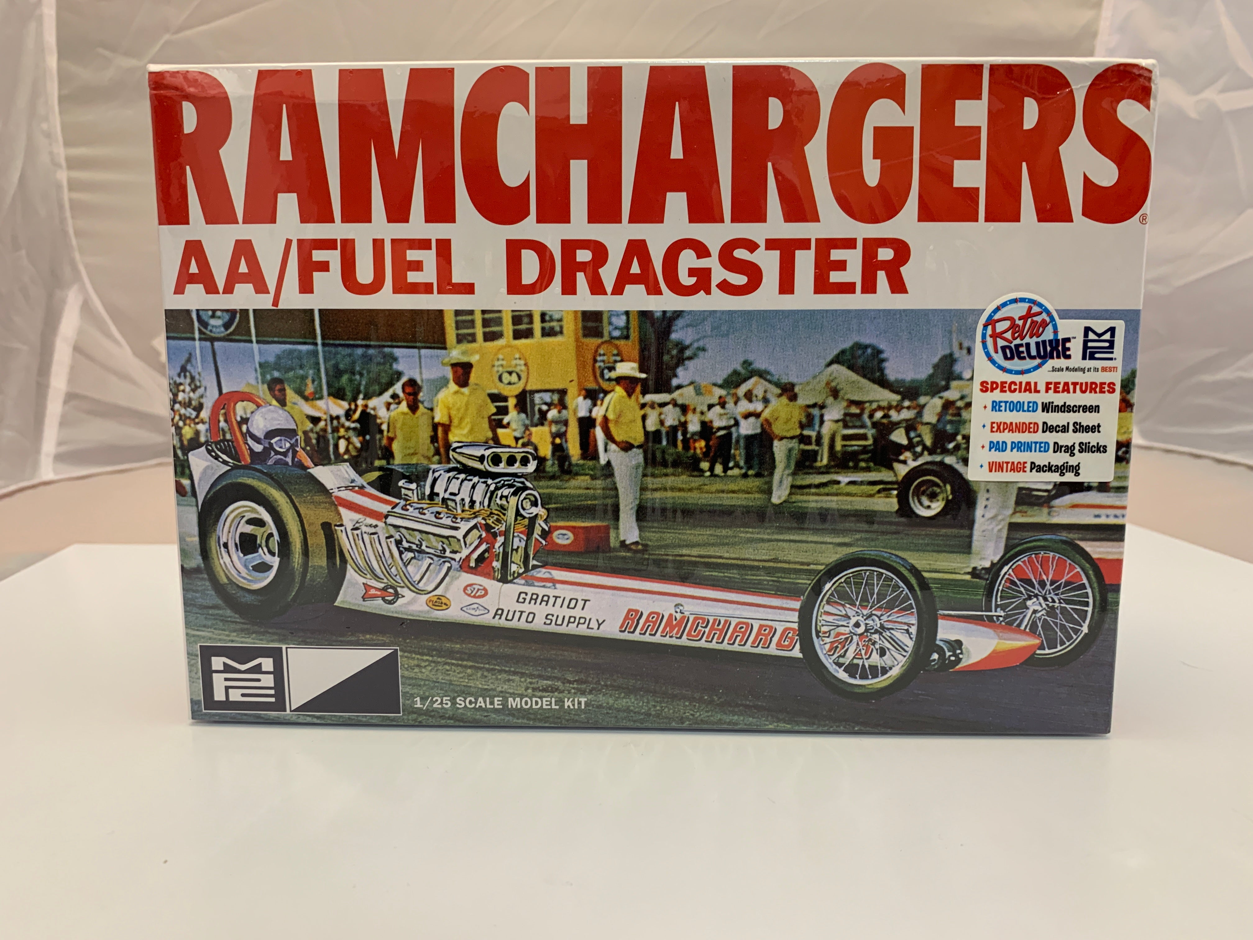 MPC Ramchargers AA/Fuel Dragster Model Kit (1:25 Scale) - MPC 940/12 - Perfect for Drag Racing Enthusiasts & Collectors