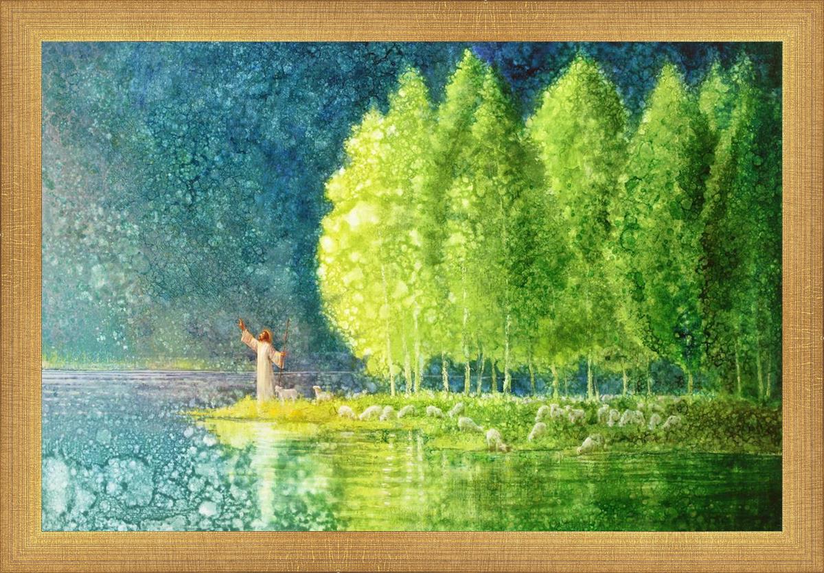 Beside Still Waters - Premium Home Decor & Wall Art for Living Room, Bedroom, Office | Perfect for Relaxation & Meditation Spaces