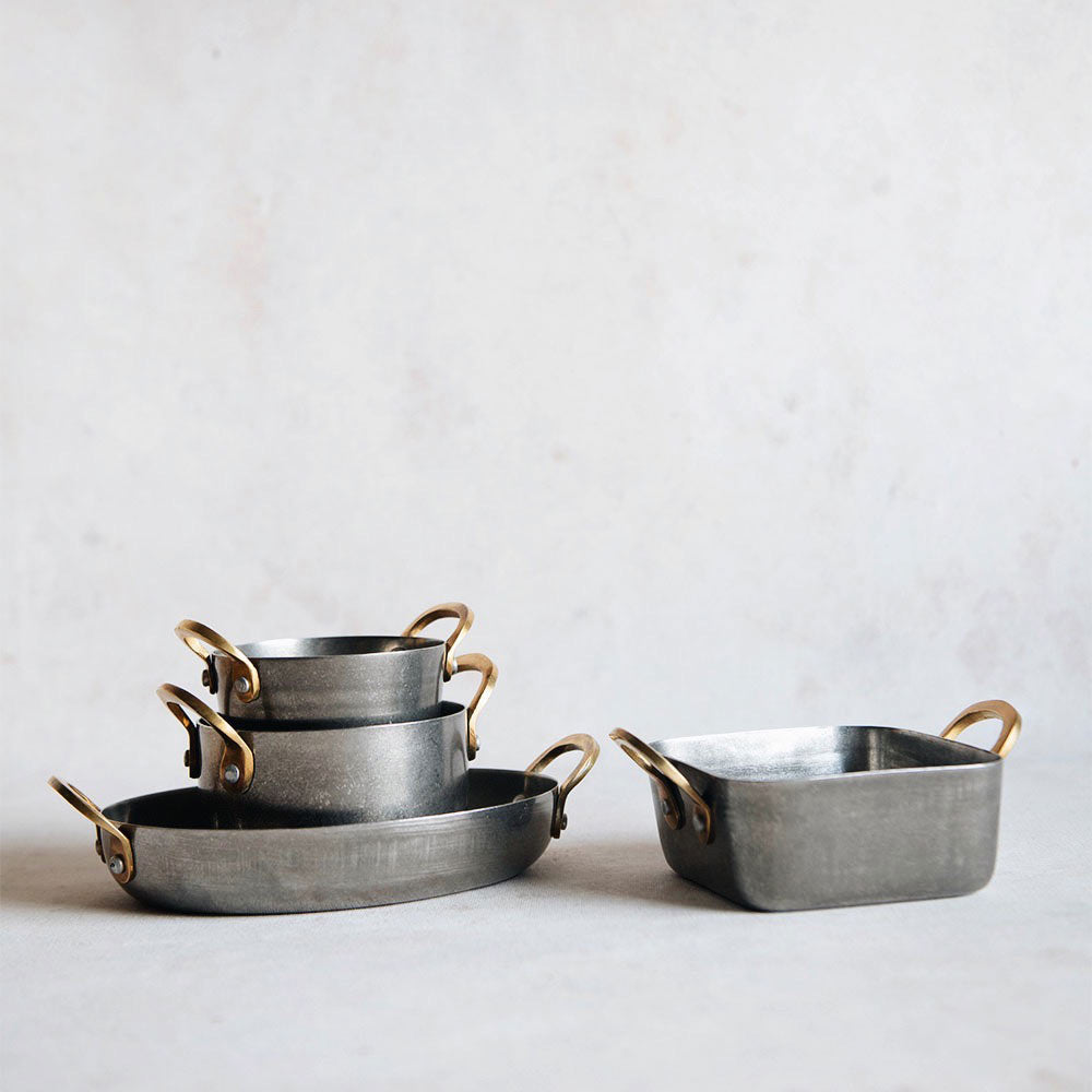 Small Pub Serving Roasting Pan - Perfect for Restaurants, Bars & Home Entertaining | Durable Commercial-Grade Cookware for Roasting Meats & Vegetables
