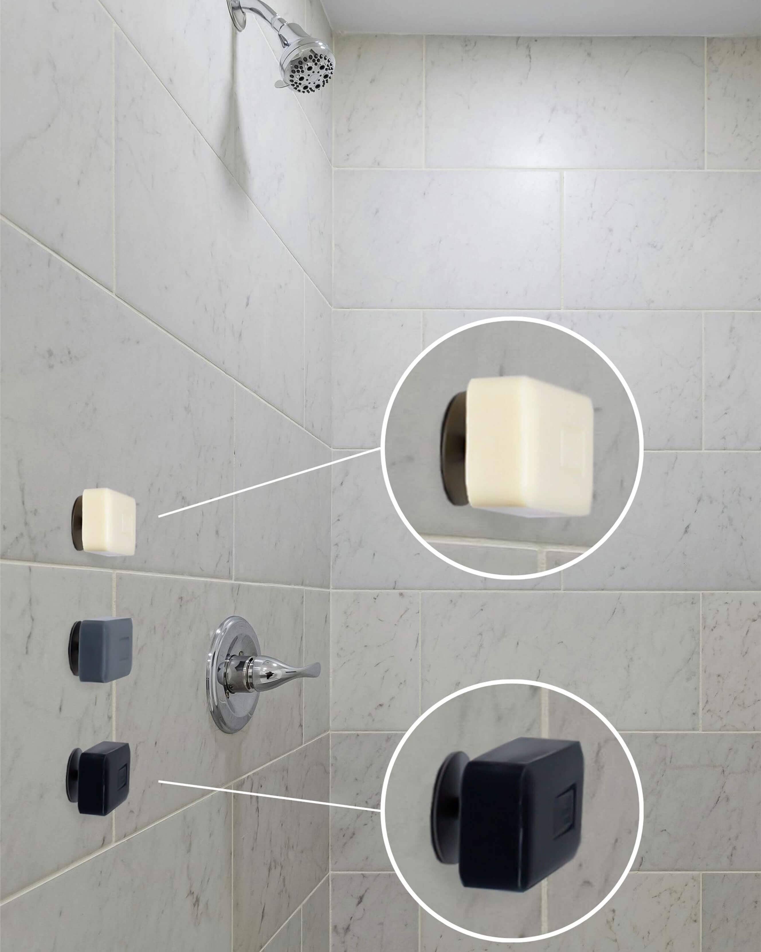 Soap Dock - Premium Soap Holder with Drainage for Bathroom, Kitchen & Shower - Durable ABS Plastic Soap Stand for Bar Soaps, Keeps Countertops Dry and Clean - Perfect for Home, Spa, and Travel Use