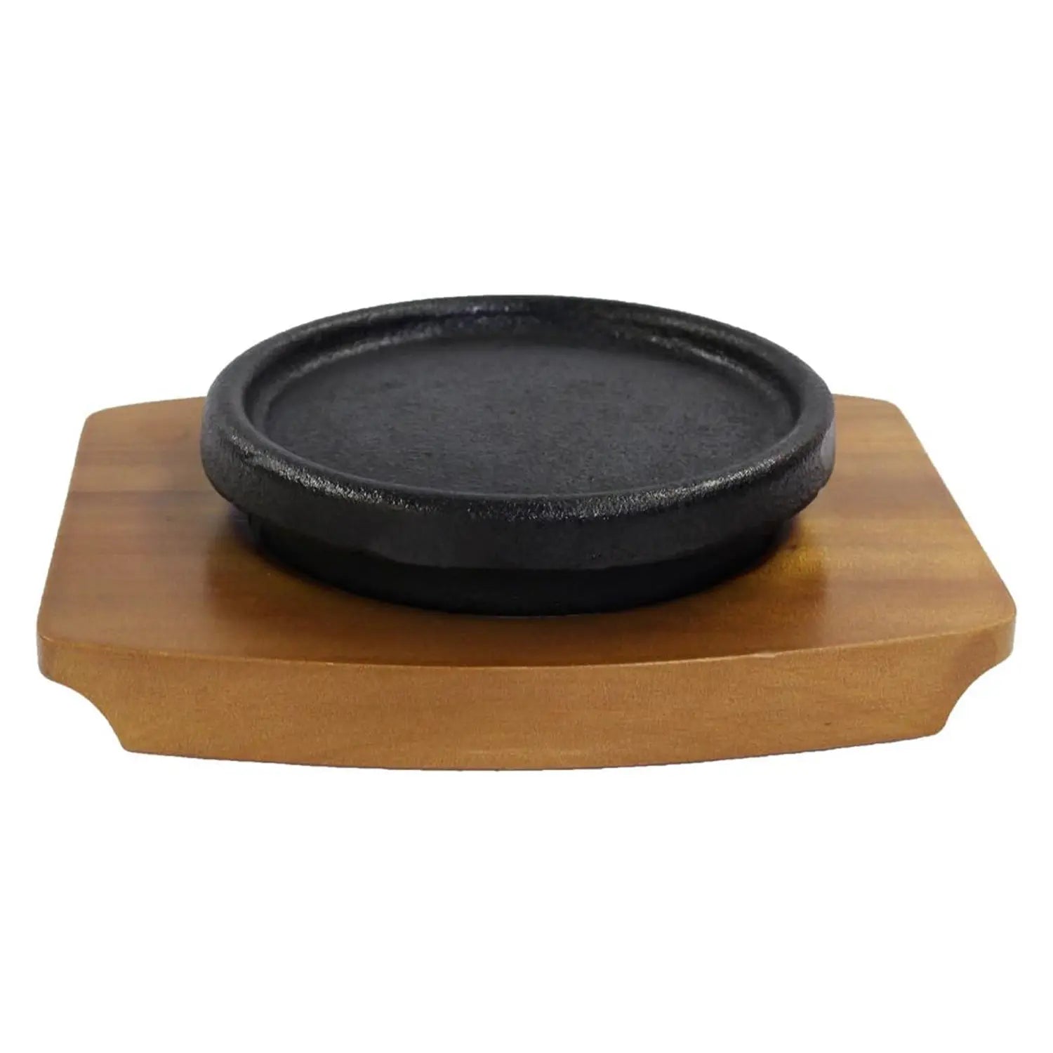 Asahi Chuzo Cast Iron Power Pellets Sizzler Platter - Premium Japanese Grill Plate for Steak, Seafood & Vegetables | Perfect for BBQ, Camping & Outdoor Cooking