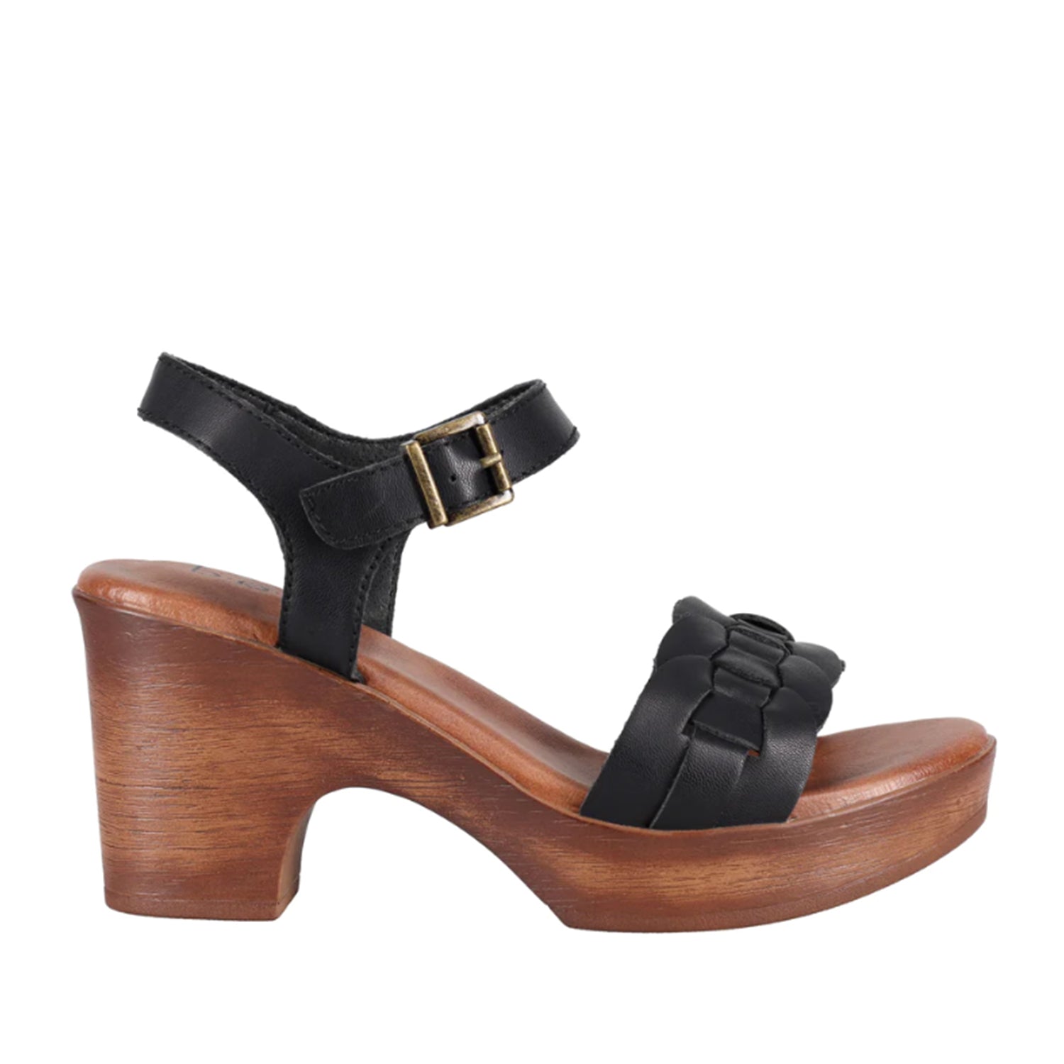 B.O.C Women's Gigi Black Leather Ankle Boots - Stylish & Comfortable for Work, Party & Everyday Wear