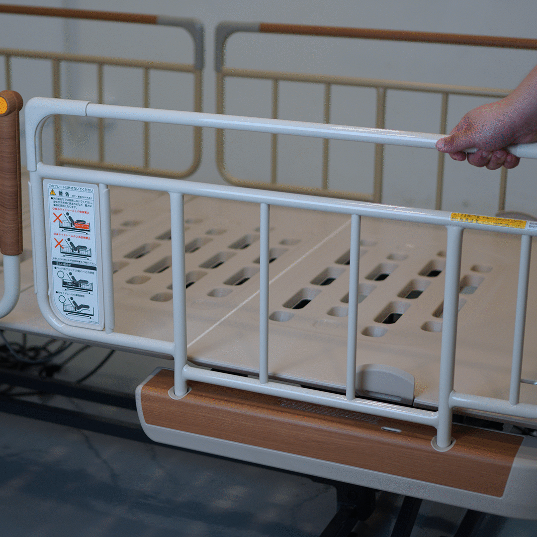 Rakusho Z Series Adjustable Bed Risers - Homecare Bed Accessories for Elderly & Disabled, Perfect for Hospital Beds, Home Care, and Mobility Assistance