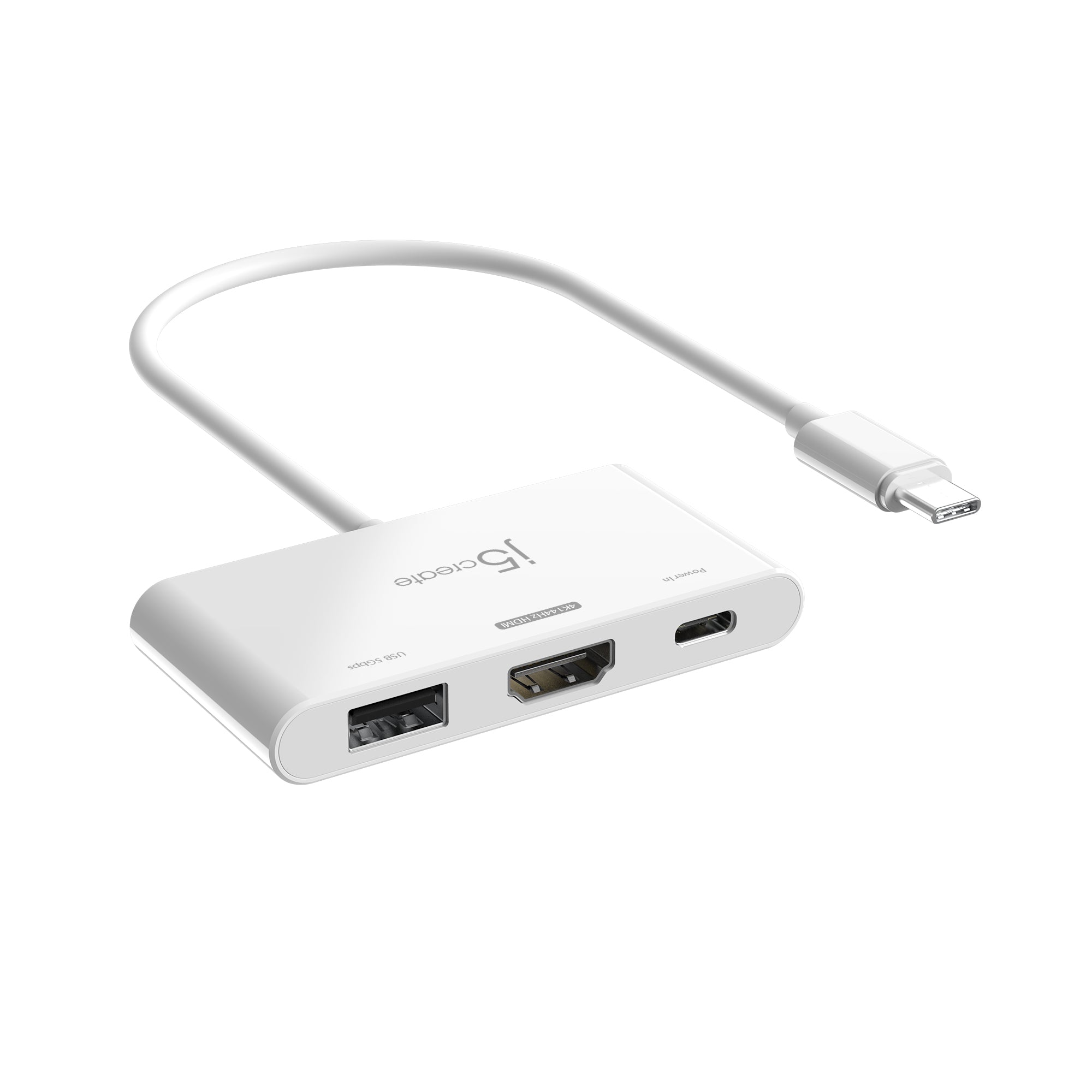 USB C to HDMI Adapter 4K 144Hz with USB 3.2 Port & 100W Power Delivery - High Speed Cable for Gaming, Home Theater, and Office Work