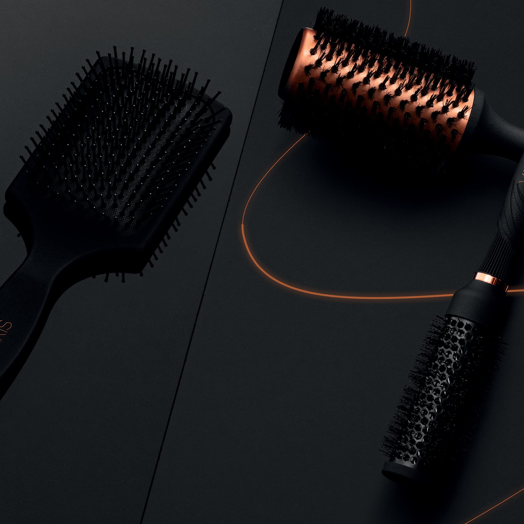 VARIS Professional Paddle Hair Brush for Smoothing & Detangling - Perfect for Wet/Dry Hair Styling at Home & Salon Use