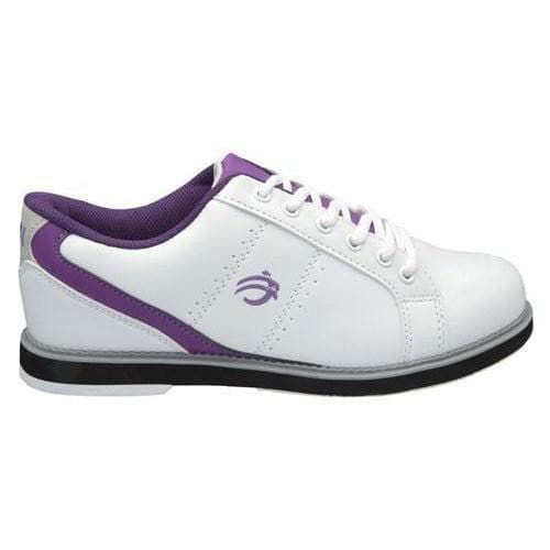 BSI Women's #460 White & Purple Classic Bowling Shoes - Comfortable & Durable for League Play & Casual Bowling