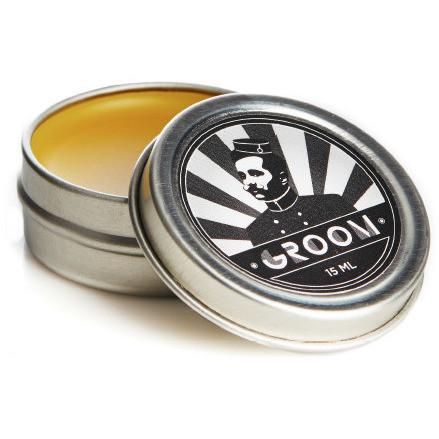 Les Industries Groom Mustache Wax for Men - Strong Hold Styling & Grooming - Natural Ingredients for Beard & Mustache Care - Perfect for Daily Use & Special Occasions