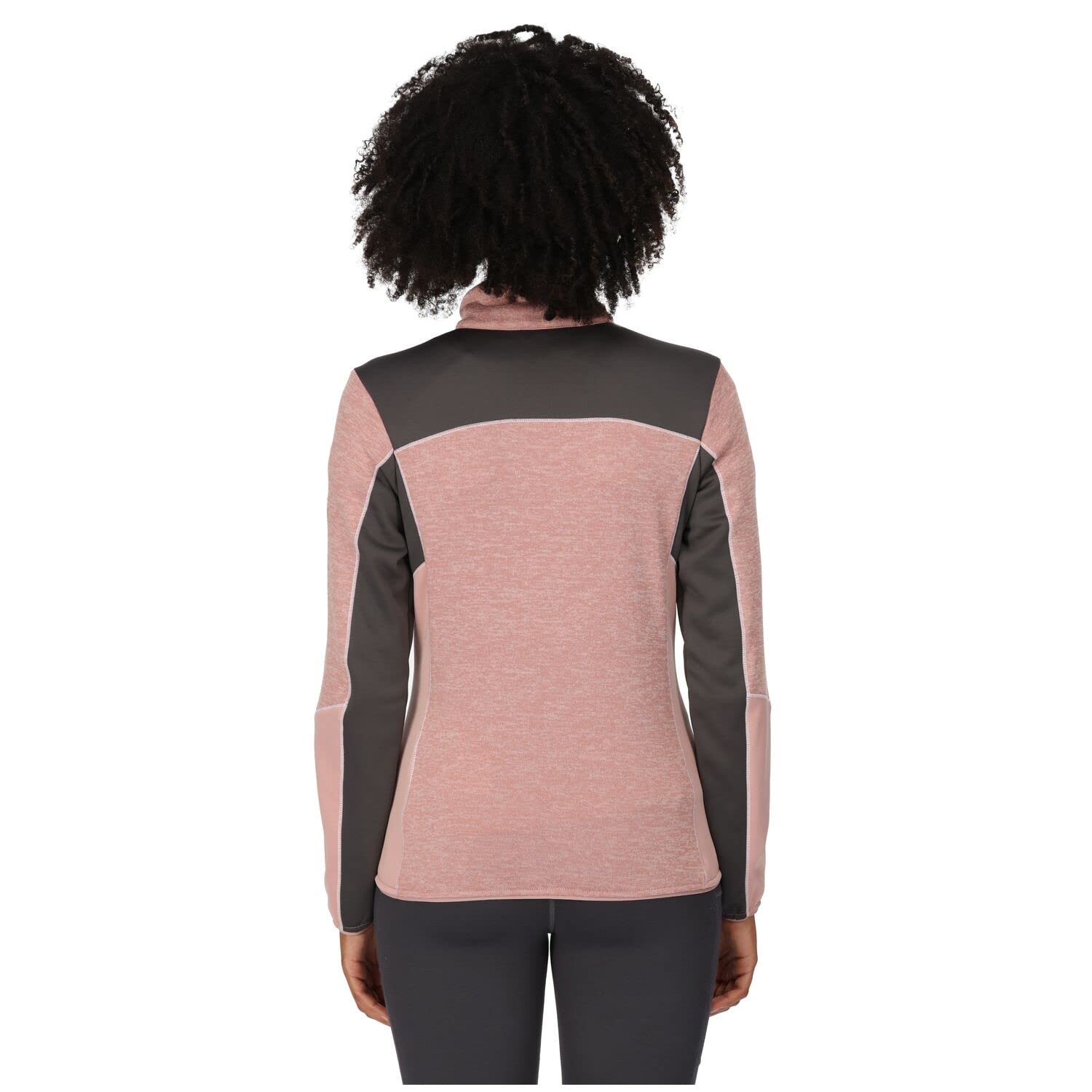 Regatta Lindalla V Women's Knitted Fleece Jacket - Warm Winter Coat for Outdoor Hiking, Camping & Casual Wear
