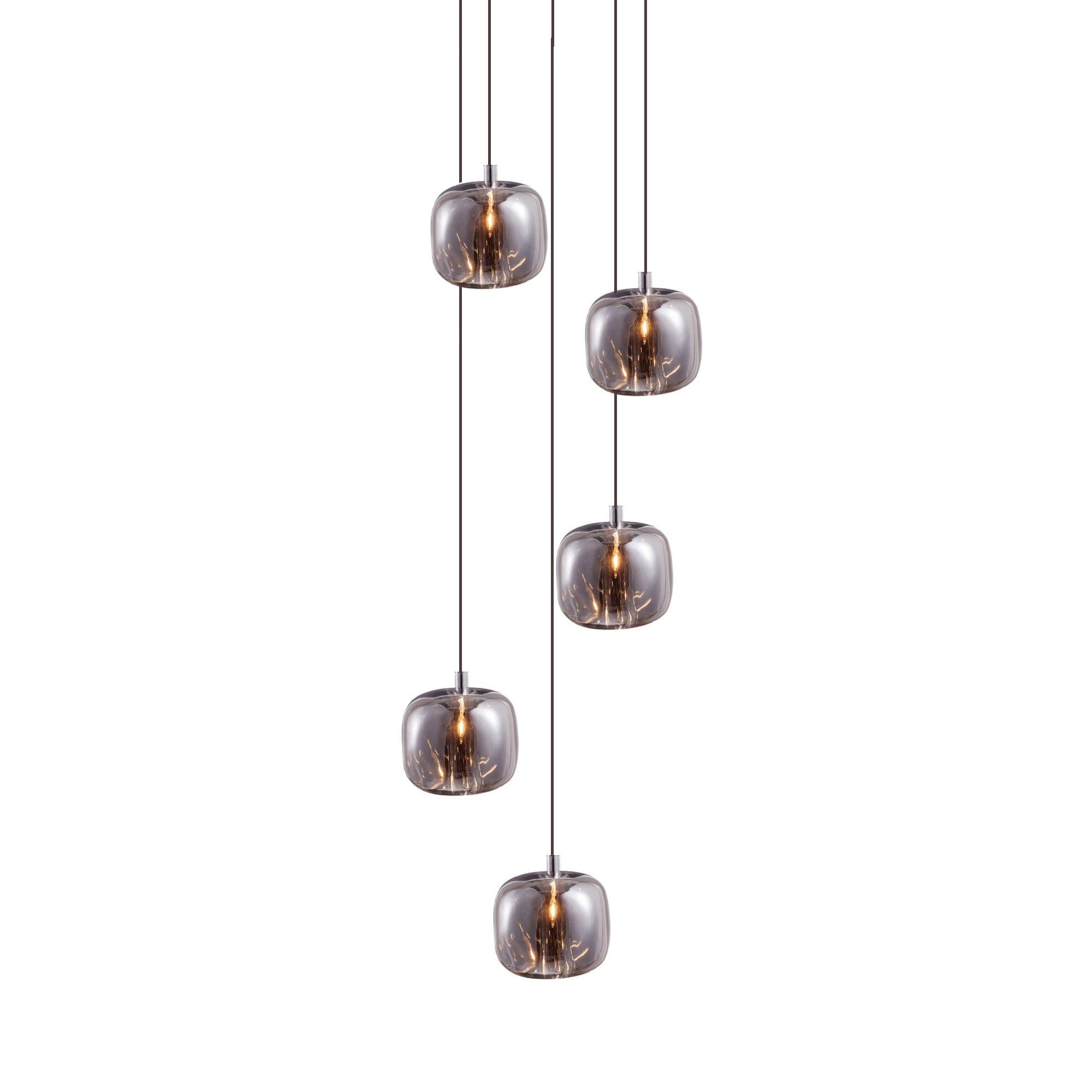 Cubie Chandelier - Modern Crystal Ceiling Light Fixture for Dining Room, Living Room & Bedroom | Elegant Home Decor Lighting