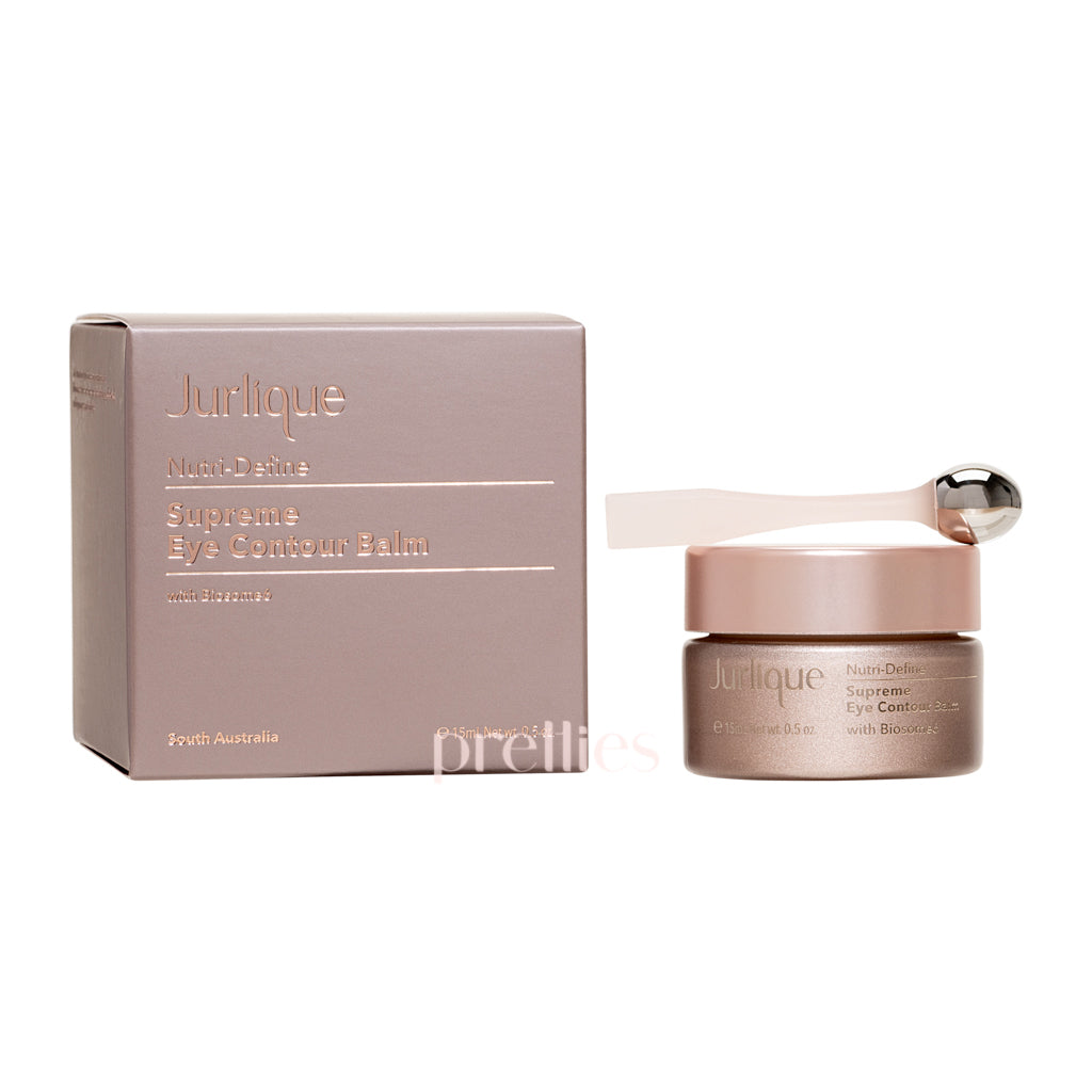 Jurlique Nutri Define Supreme Eye Contour Balm 15ml - Anti-Aging Eye Cream for Dark Circles & Wrinkles - Hydrating & Firming Under Eye Treatment for Day & Night Use