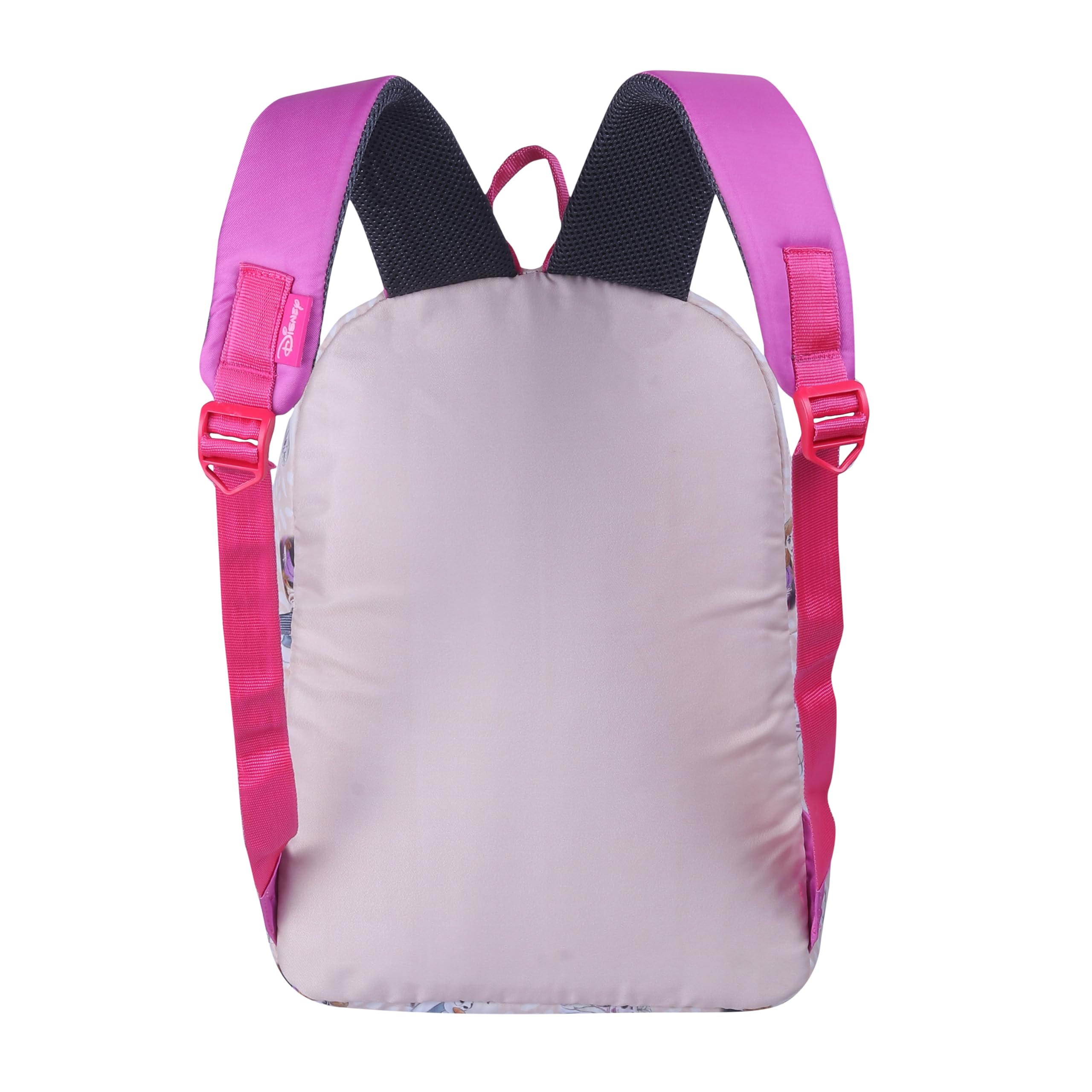 Disney Frozen Anna & Elsa Plush Backpack for Kids - Soft Unisex School Bag with Cartoon Print | Pink Cute Backpack for Boys & Girls Ages 3-10 | Perfect for School, Travel & Daily Use