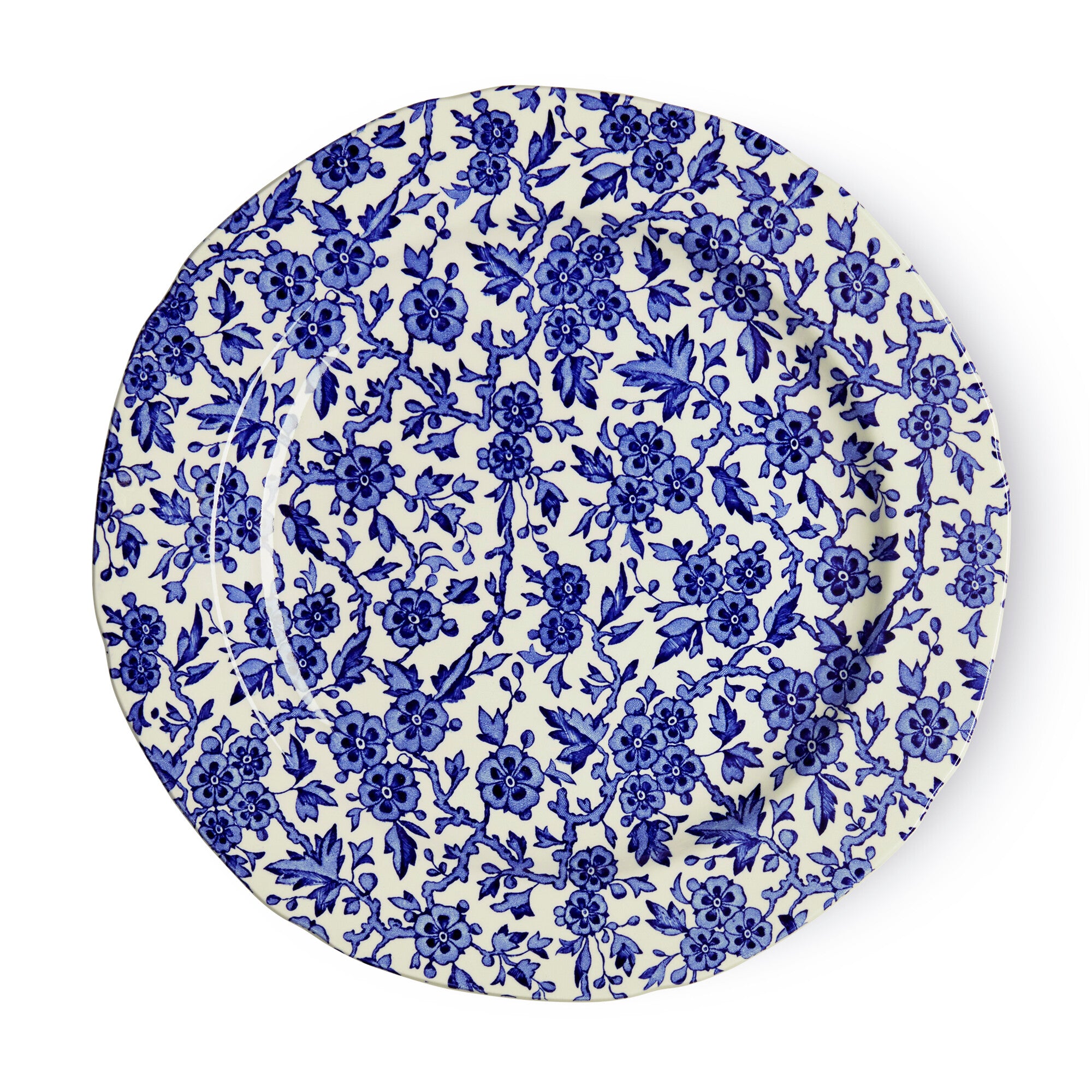 Burleigh Blue Arden Dinnerware Set - Elegant Ceramic Plates, Bowls & Mugs for Fine Dining & Home Entertaining