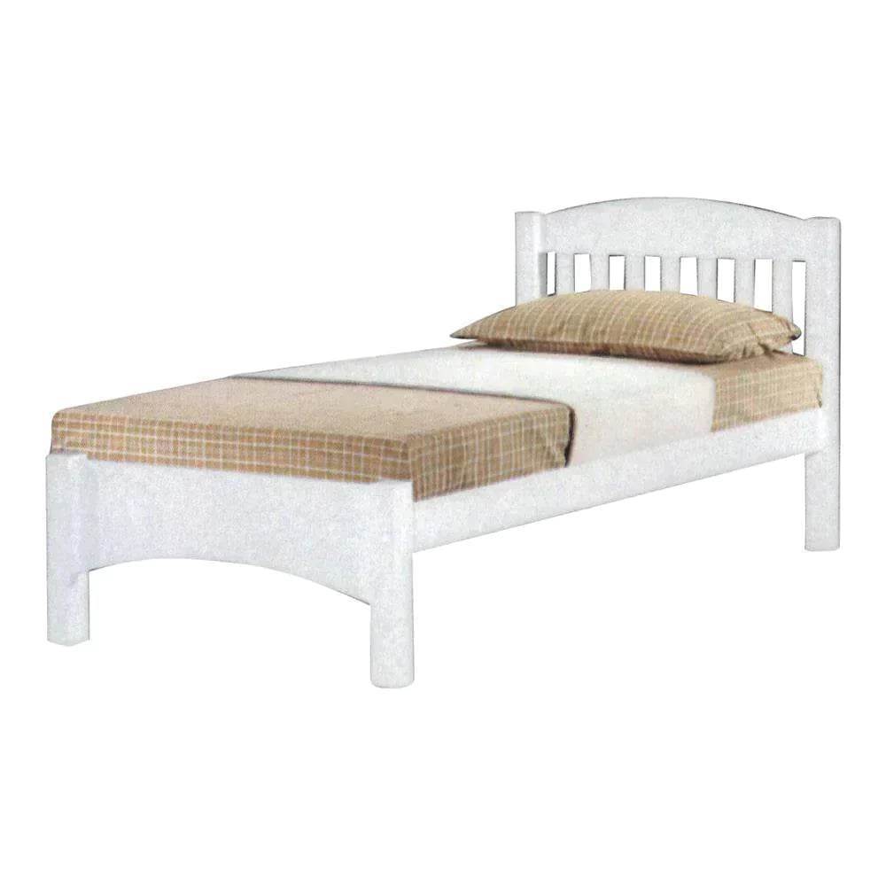Elisee Solid Wood Bed Frame - Queen Size, Sturdy & Elegant Platform Bed with Headboard - Perfect for Master Bedroom, Guest Room, or Modern Home Decor