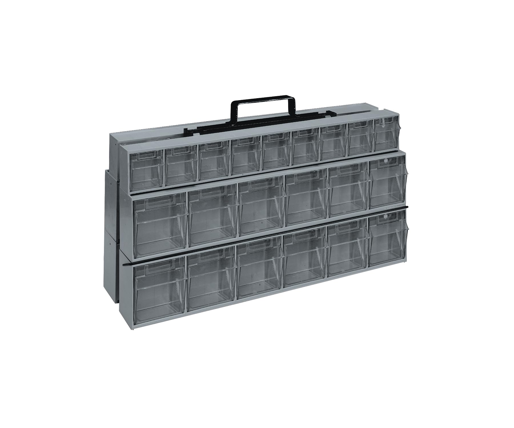 Quantum Storage Systems QTF320-42GY 42-Drawer Organizer - Gray Tool Storage Bin for Workshop & Garage (14