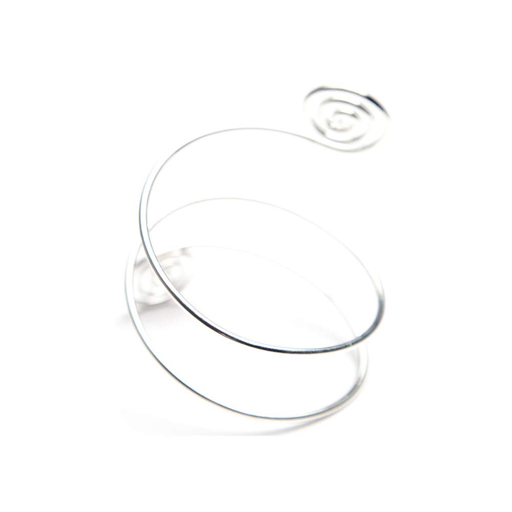 Stylish Women's & Men's Punk Bohemian Charm Cuff Bracelets - Open Geo Armband Bangle for Wrist & Upper Arm - Perfect Boho Fashion Jewelry Gift for Concerts, Parties & Everyday Wear