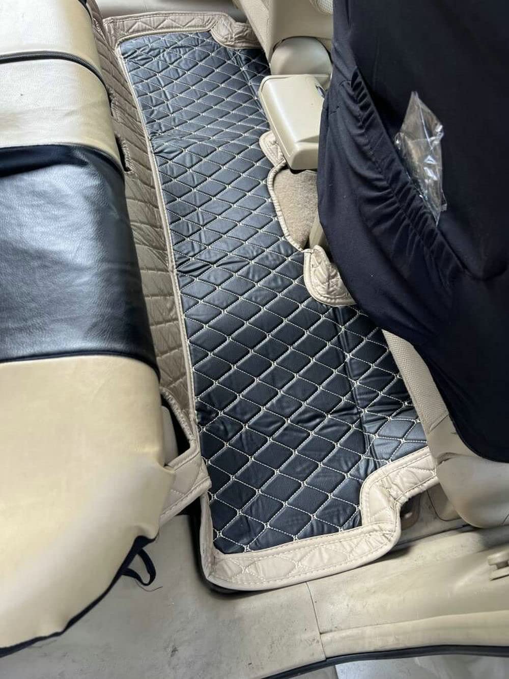 Premium Custom Car Floor Mats for Audi, Acura, BMW, Cadillac, Dodge, Mercedes, Honda, Infiniti, Jeep, Lexus, Toyota, Nissan, Kia, Hyundai, Chevrolet, Ford, Chrysler, Jaguar, Lincoln, Mazda, Volvo - All-Weather Protection & Easy Cleaning (Black & Blue) - Perfect for Daily Commute, Road Trips & Family Travel