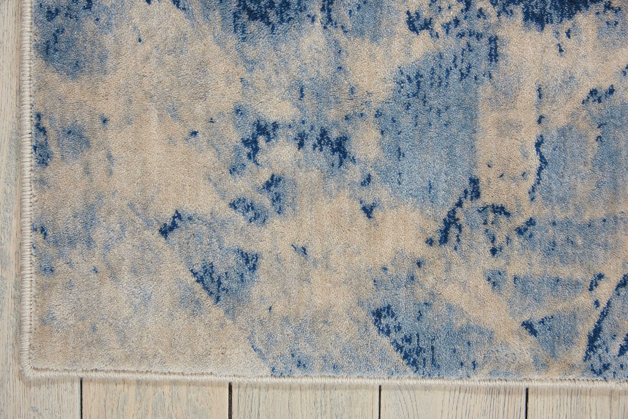 Nourison Somerset Modern Blue 7'9