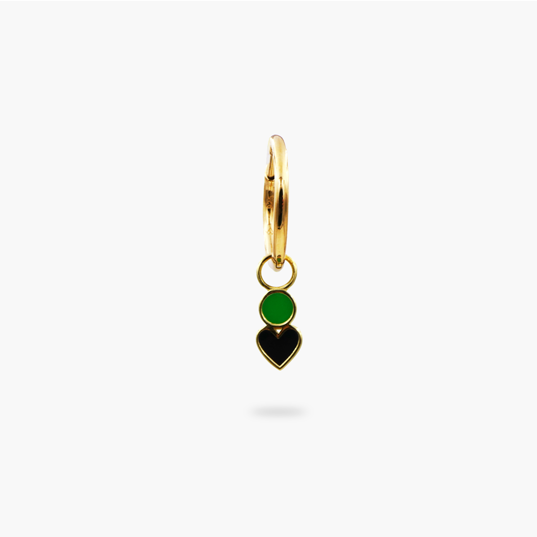 Enamel Huggie Earrings - Dainty & Stylish Hoop Earrings for Women - Perfect for Everyday Wear, Parties & Gifts