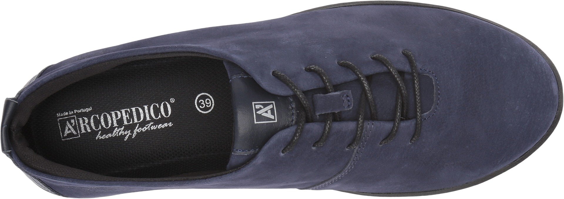 Arcopedico Francesca Tie Shoes - Comfortable & Stylish Women's Slip-On Loafers for Work, Travel & Everyday Wear