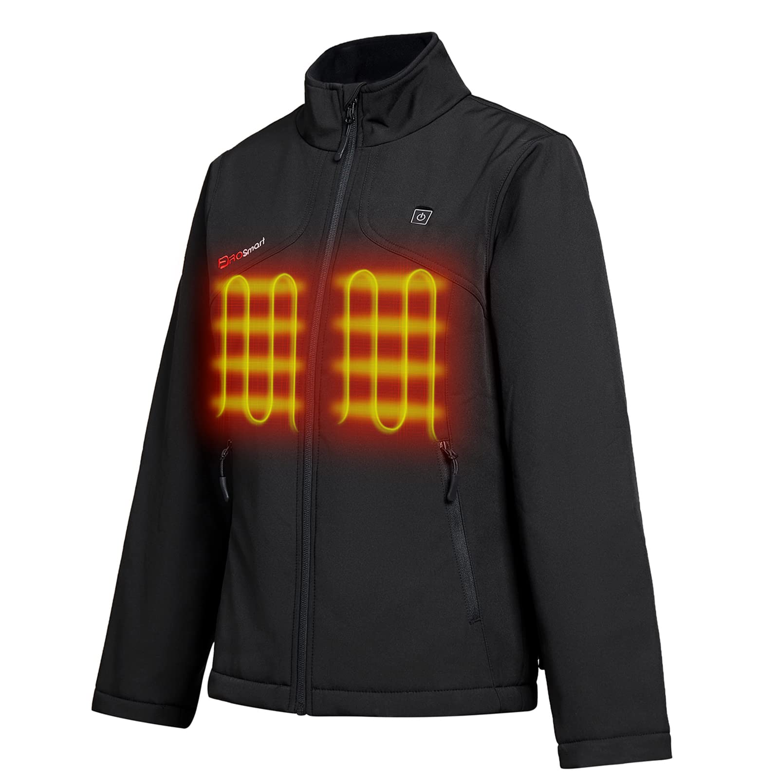PROSmart Women's Heated Jacket - Rechargeable 12V Battery Operated Winter Coat, Waterproof Electric Warming Jacket with Battery Pack | Perfect for Outdoor Activities, Skiing, Hiking & Cold Weather Commutes