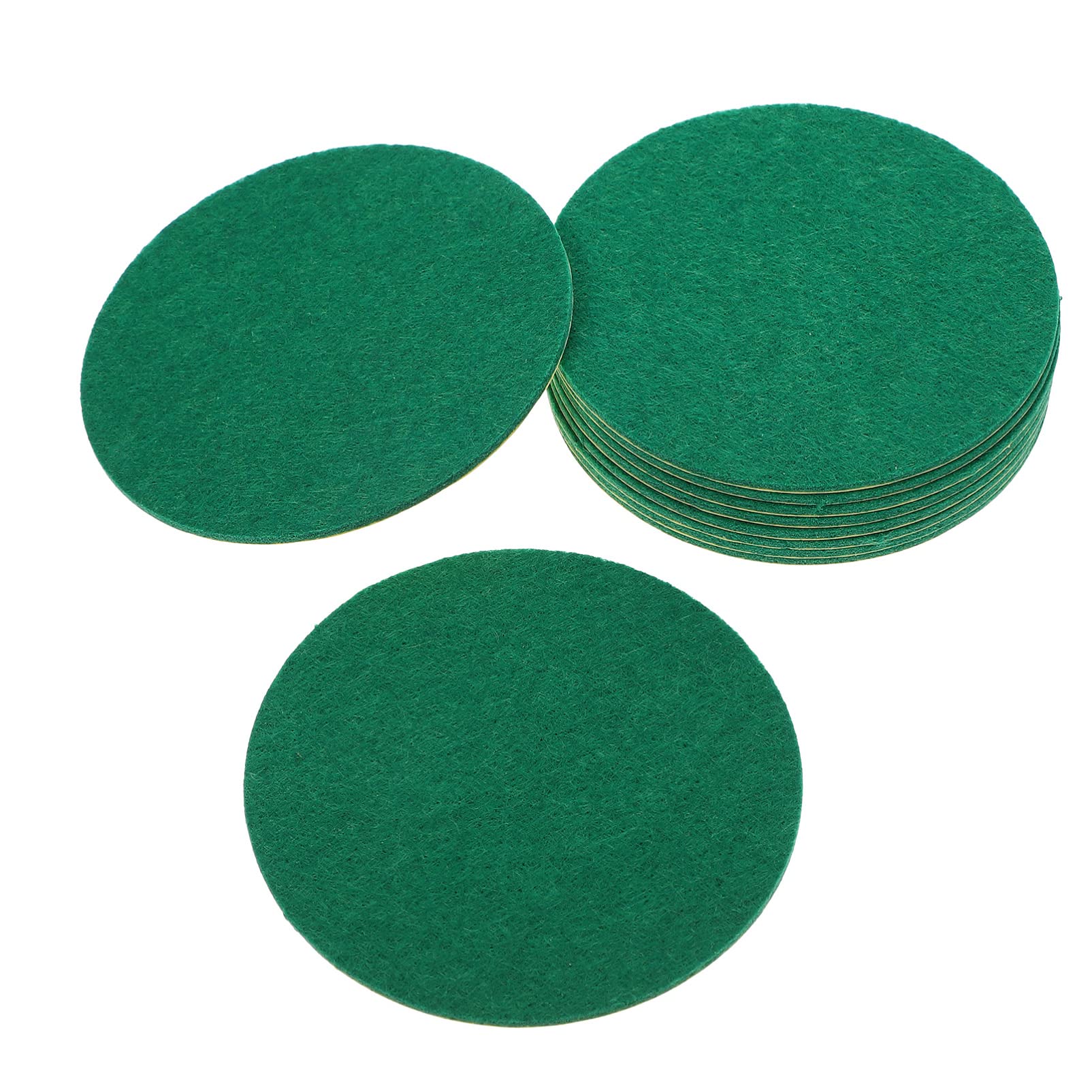 Veemoon 10pcs Premium Polyester Fiber Air Hockey Pusher Patches - Replacement Pads for Hockey Bats & Table Accessories - Perfect for Home Game Rooms, Arcades, and Family Fun Nights