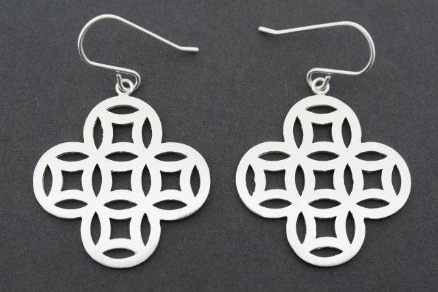 5-Piece Sterling Silver Circle & Diamond Stud Earrings Set for Women - Perfect for Everyday Wear, Parties & Gifts