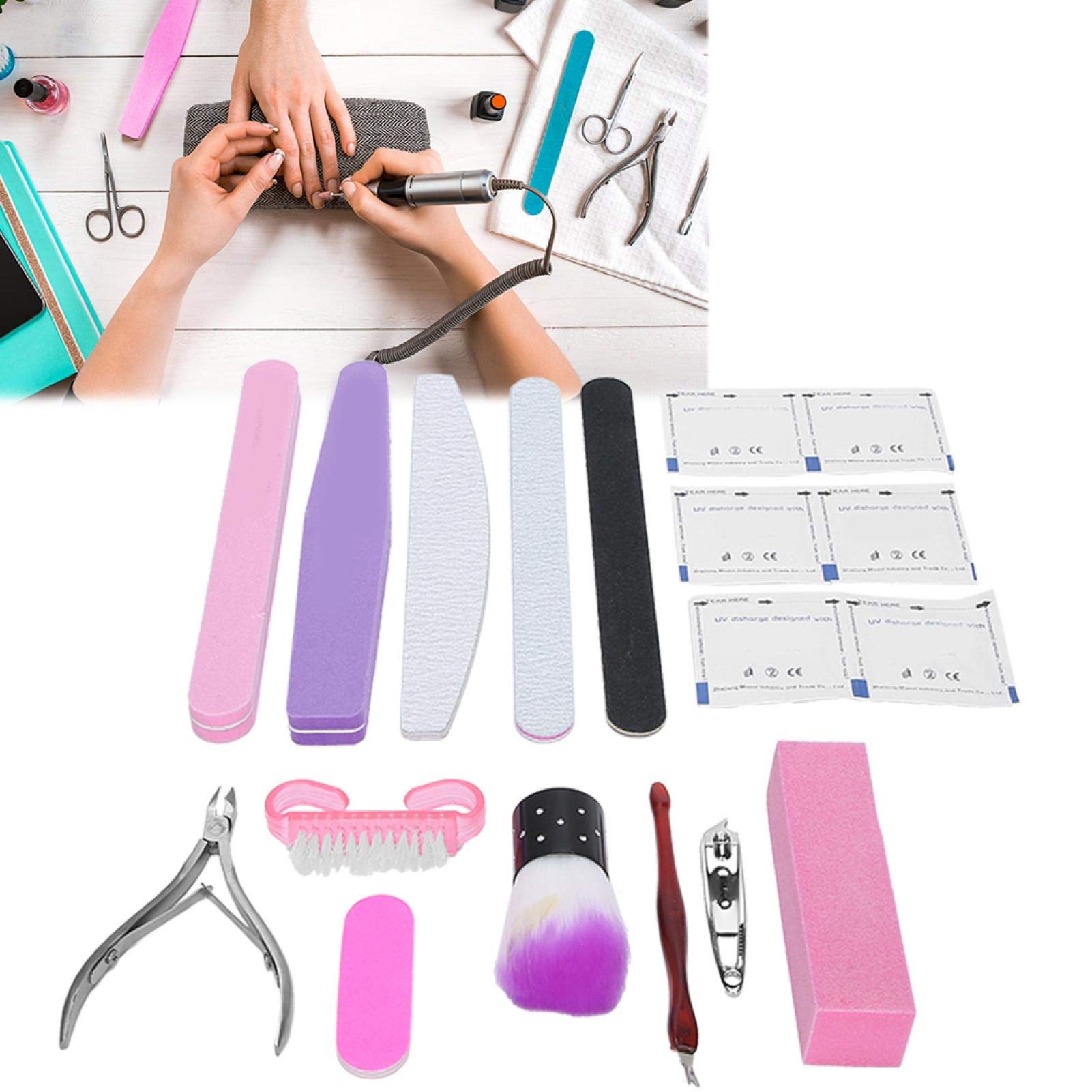 Professional Nail Polish Strips & Nail Art Tools Kit for Women - At-Home Manicure, Salon-Quality Nails, DIY Nail Design
