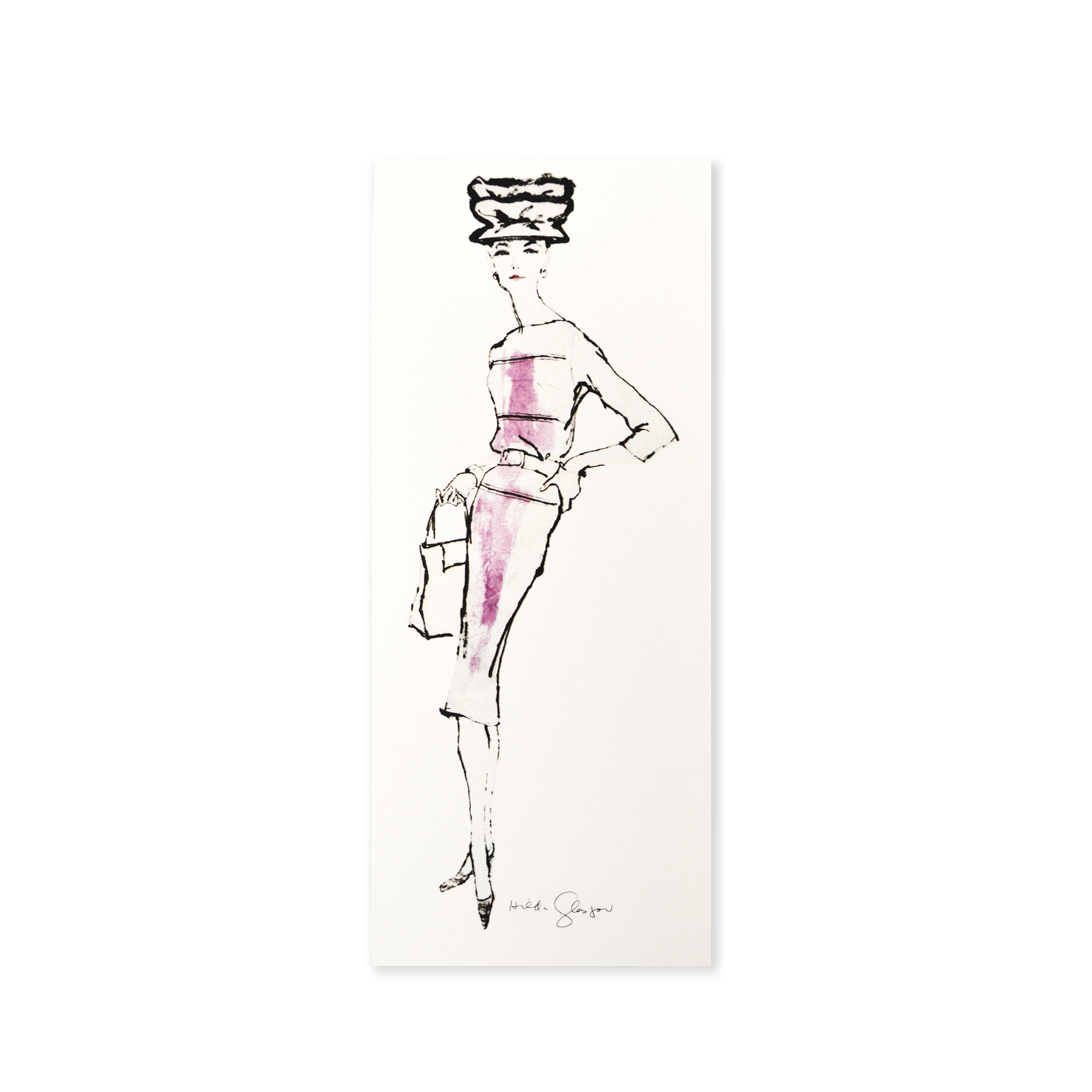 Hilda Glasgow Suzy Card - Elegant Greeting Card for Birthdays, Anniversaries & Special Occasions - Perfect for Gifting & Collecting