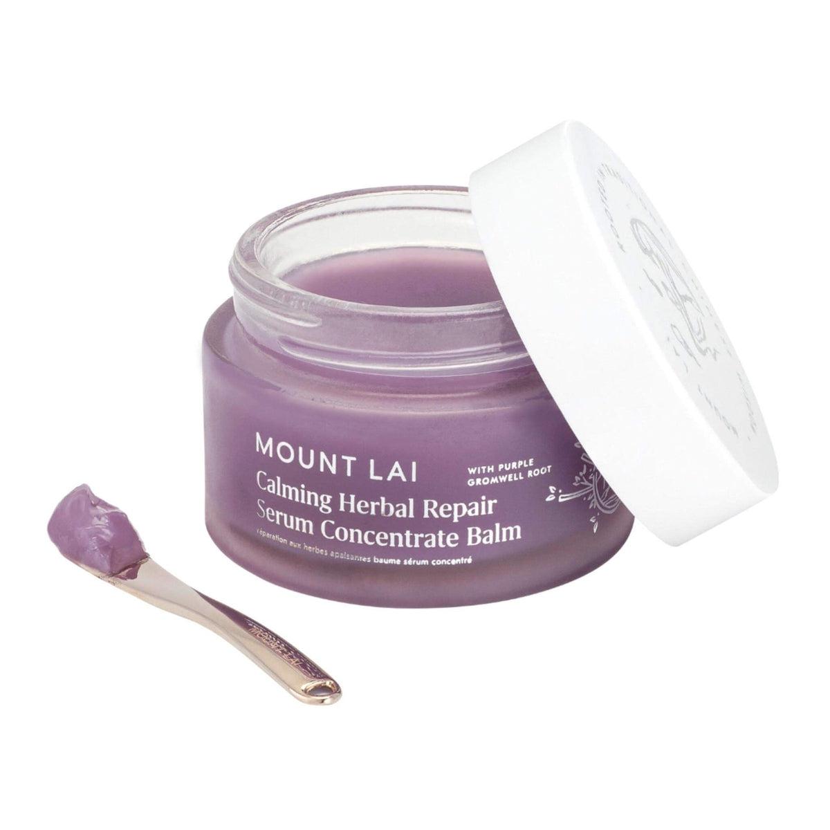 Calming Herbal Repair Serum Concentrate Balm - Soothing Skin Treatment for Dryness & Irritation | Perfect for Nighttime Recovery & Sensitive Skin Care