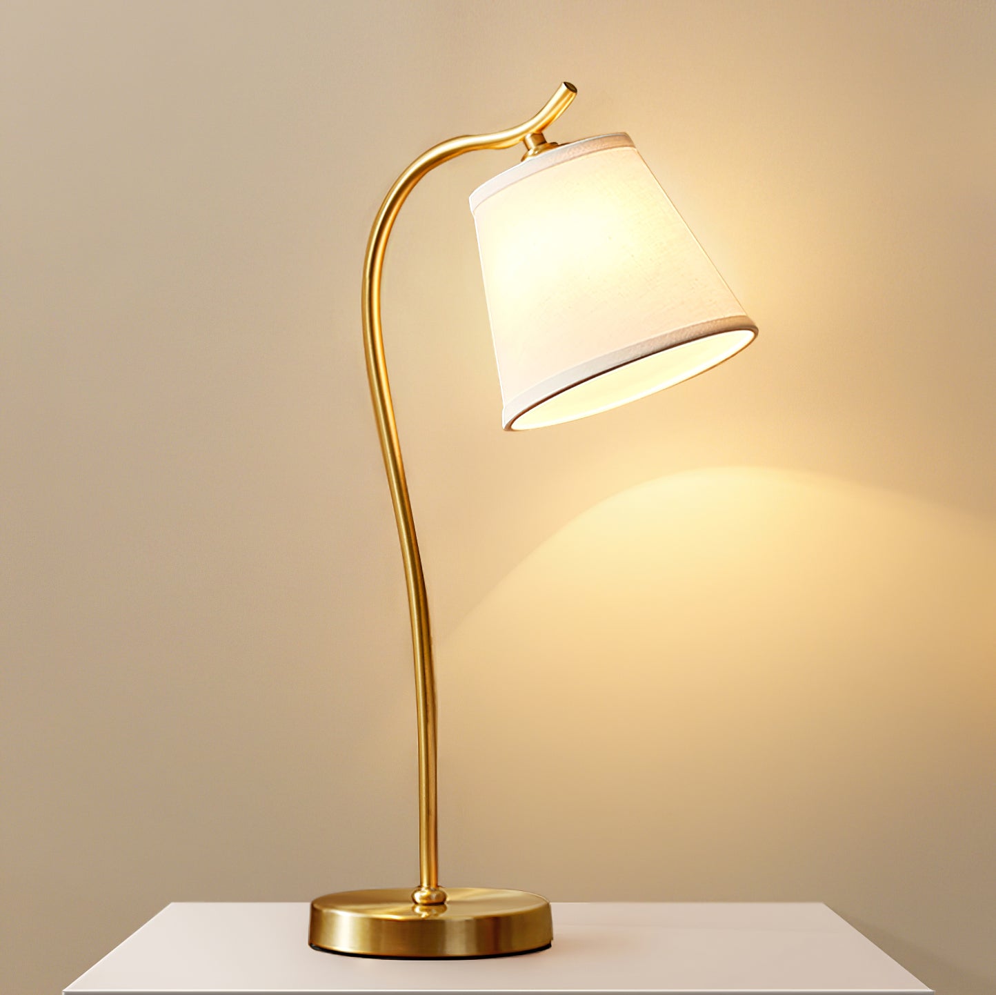 Aneta Table Lamp - Modern LED Desk Lamp with Adjustable Brightness & Color Temperature for Home Office, Bedroom, and Study Room Lighting