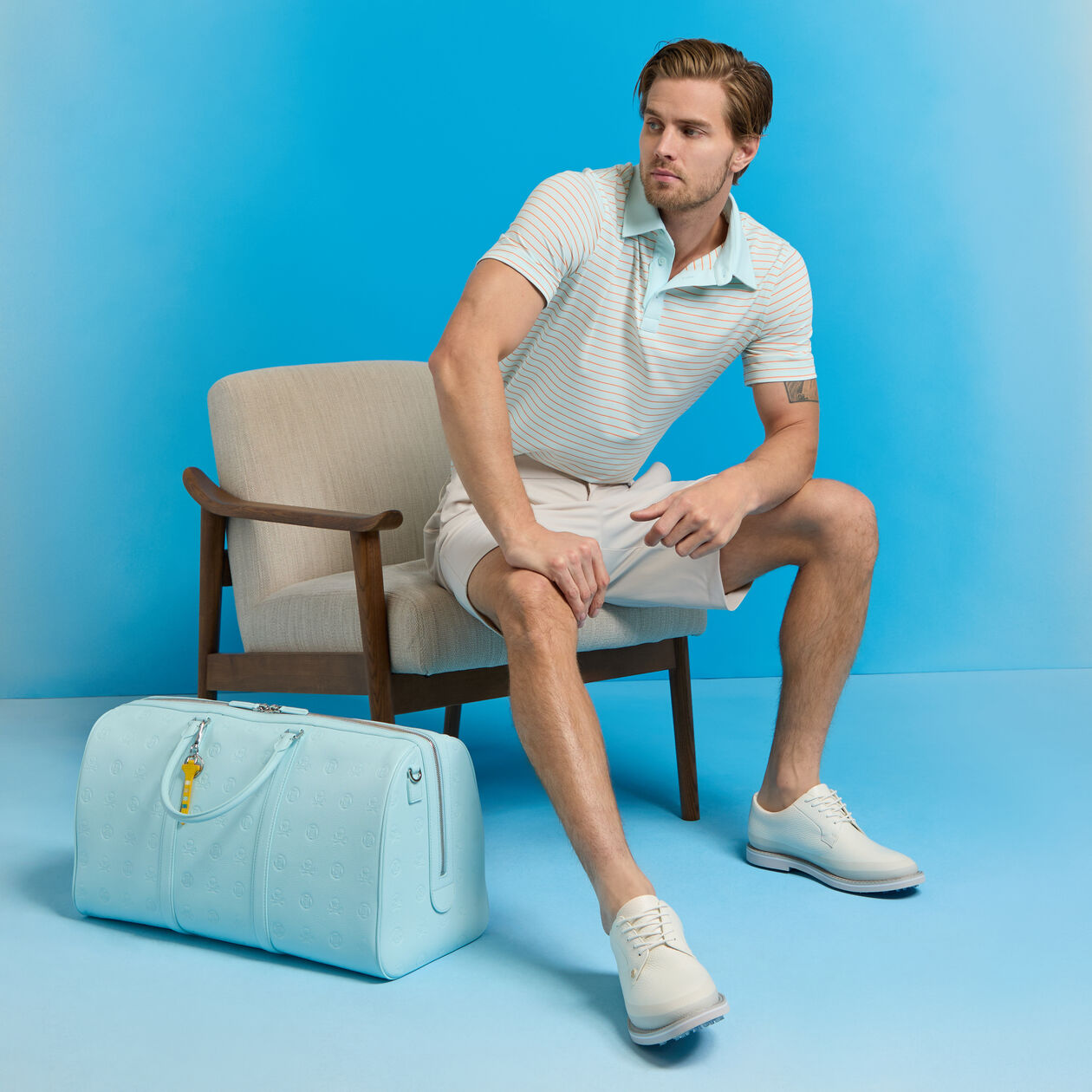 G/FORE Men's Everyday Solid Performance Shorts - Lightweight, Quick-Dry & Comfortable for Golf, Running & Casual Wear