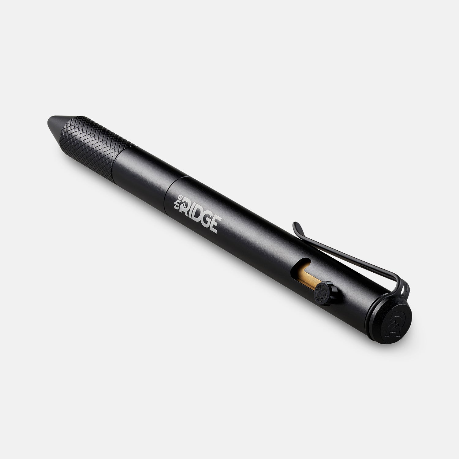 Premium Ridge Bolt Action Pen - Royal Black Tactical EDC Pen for Writing, Note-Taking & Outdoor Adventures