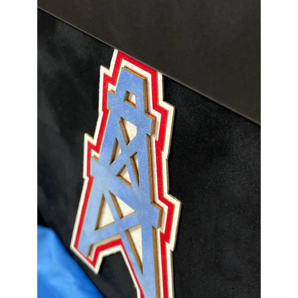 Earl Campbell Autographed Houston Oilers Jersey - Framed BAS Certified Signed NFL Memorabilia - Perfect for Sports Collectors, Man Cave Decor & Football Fan Gifts