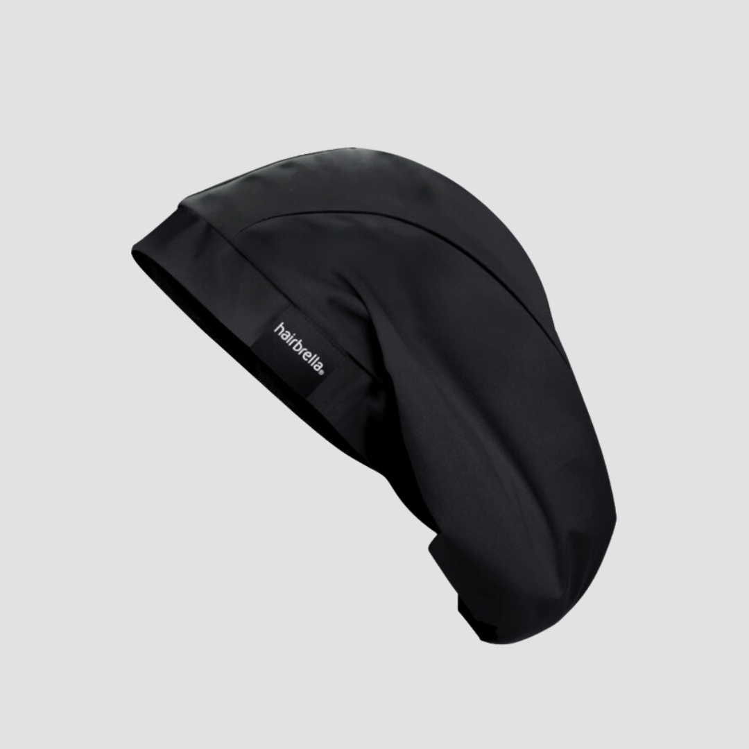 Waterproof Adjustable Shower Cap with Satin Lining - Hairbrella for Wet Hair Protection - Perfect for Bathing, Swimming & Salon Visits