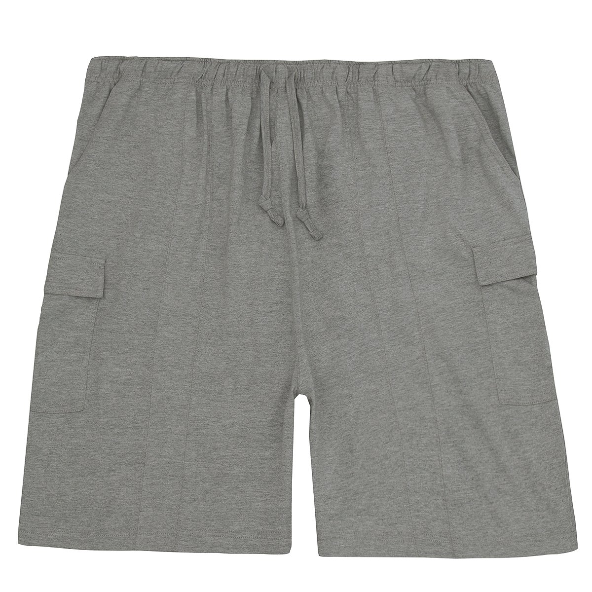 Magneto Active Men's Plus Size Cotton Jersey Cargo Shorts - Comfortable & Durable Casual Wear for Outdoor Activities, Travel & Summer