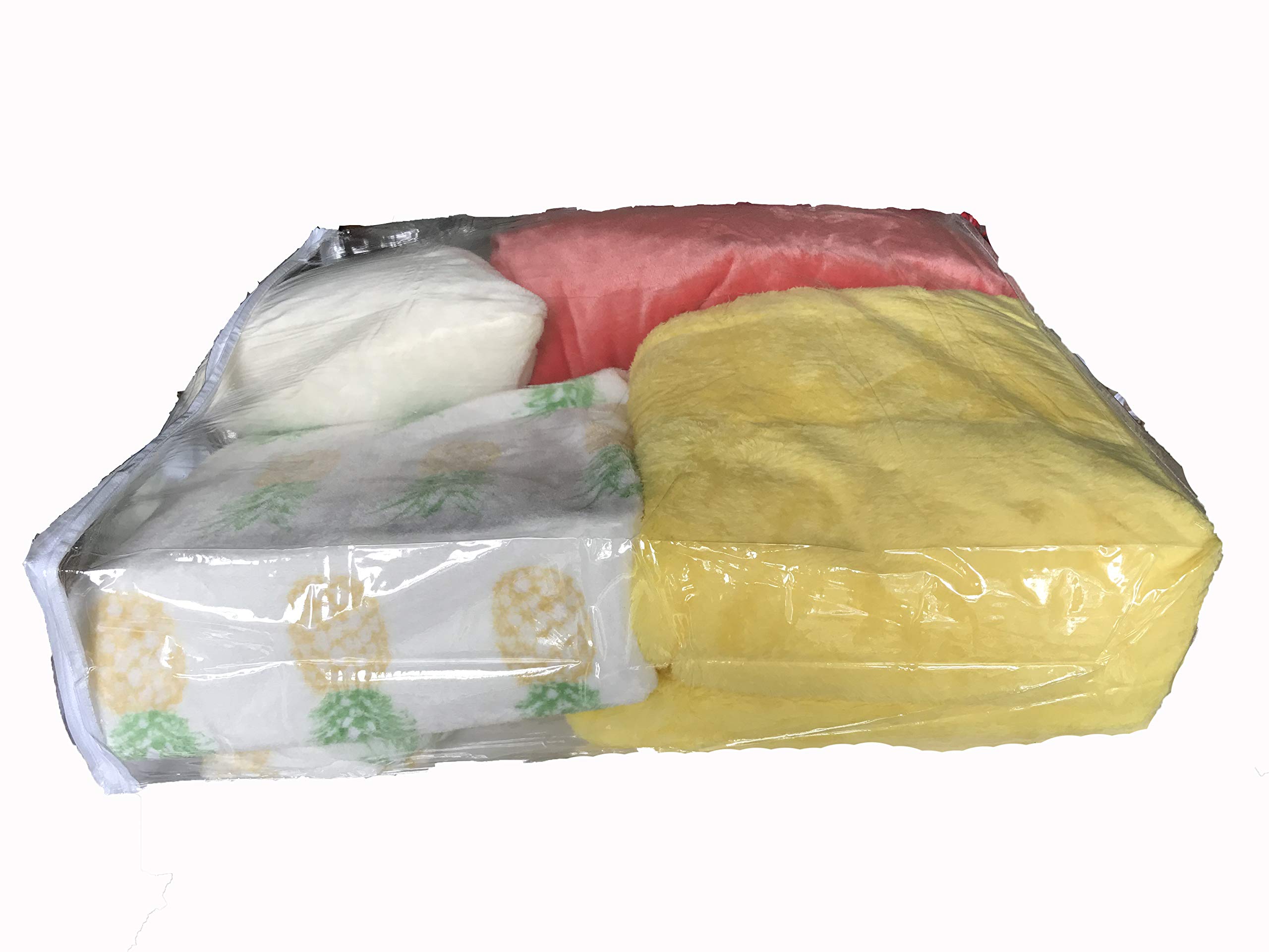 Clear Vinyl Zippered Storage Bags - 20 Pack (20