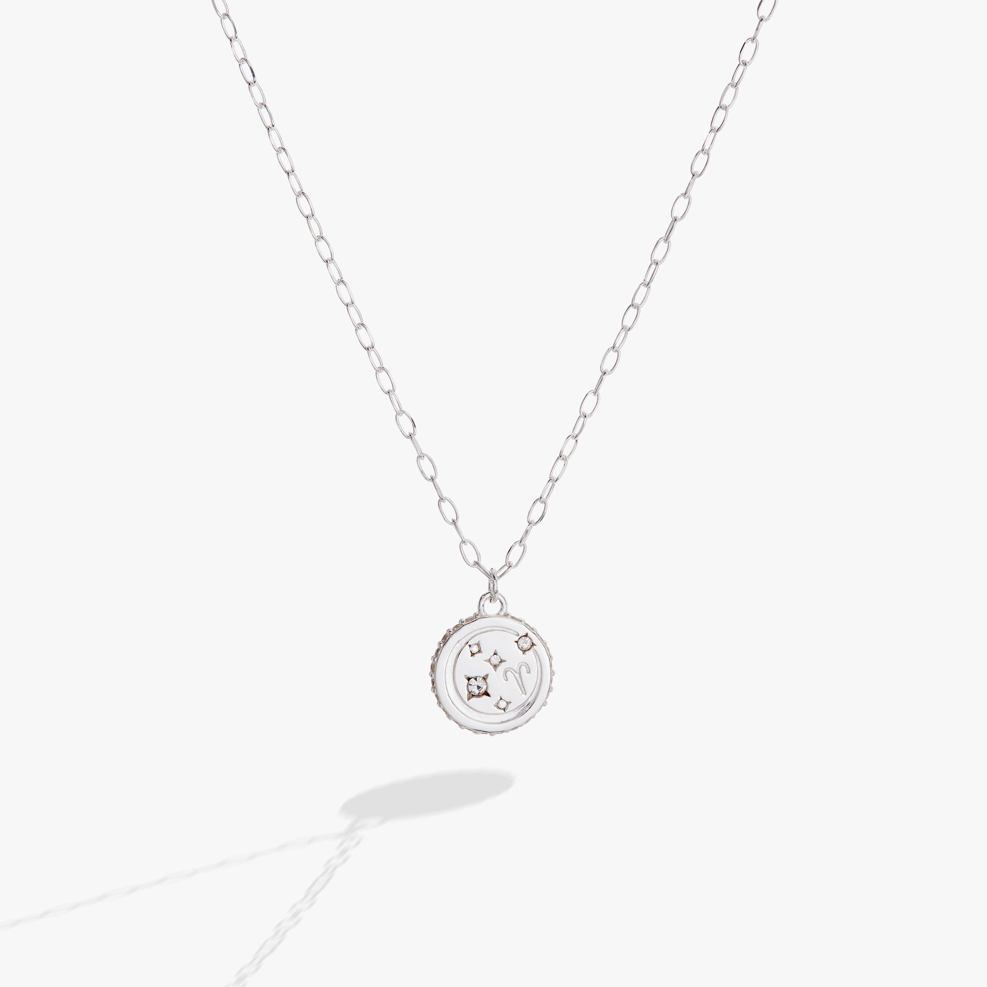 Aries Zodiac Necklace for Women - Sterling Silver Zodiac Sign Jewelry - Perfect Gift for Birthday, Valentine's Day & Special Occasions