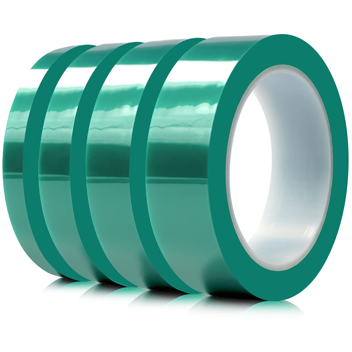 High Temperature Powder Coating Tape - 4 Rolls (36 Yards Each) - 1/4
