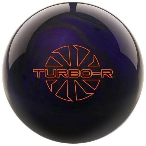 Ebonite Turbo/R High Performance Bowling Ball - Purple/Black Stripe - Perfect for League Play & Tournament Competition
