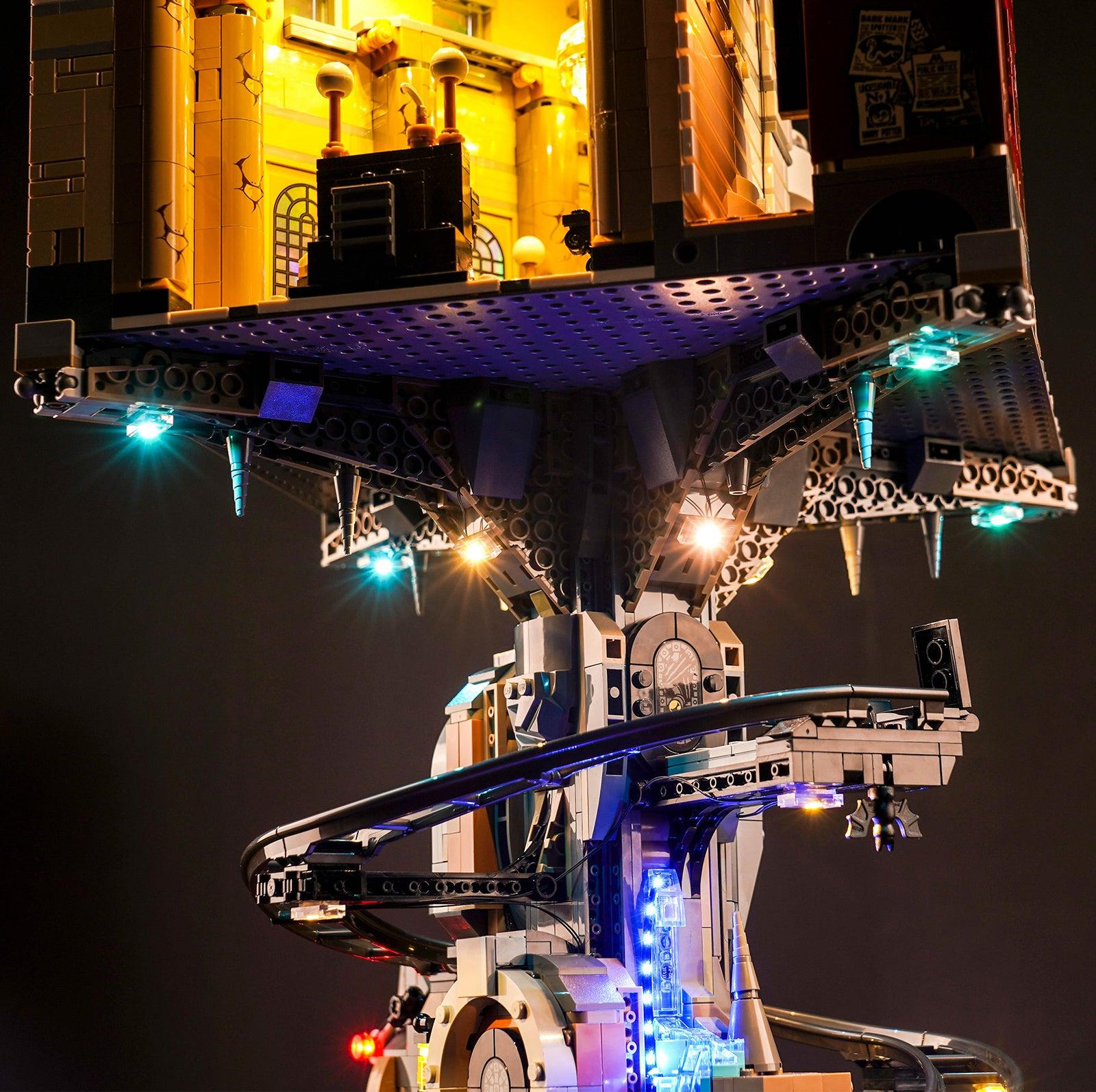 Harry Potter LEGO Gringotts Wizarding Bank Collector's Edition 76417 Building Kit with LED Lights - Complete Lighting Set for Display & Nighttime Play - Perfect for Harry Potter Fans & LEGO Collectors